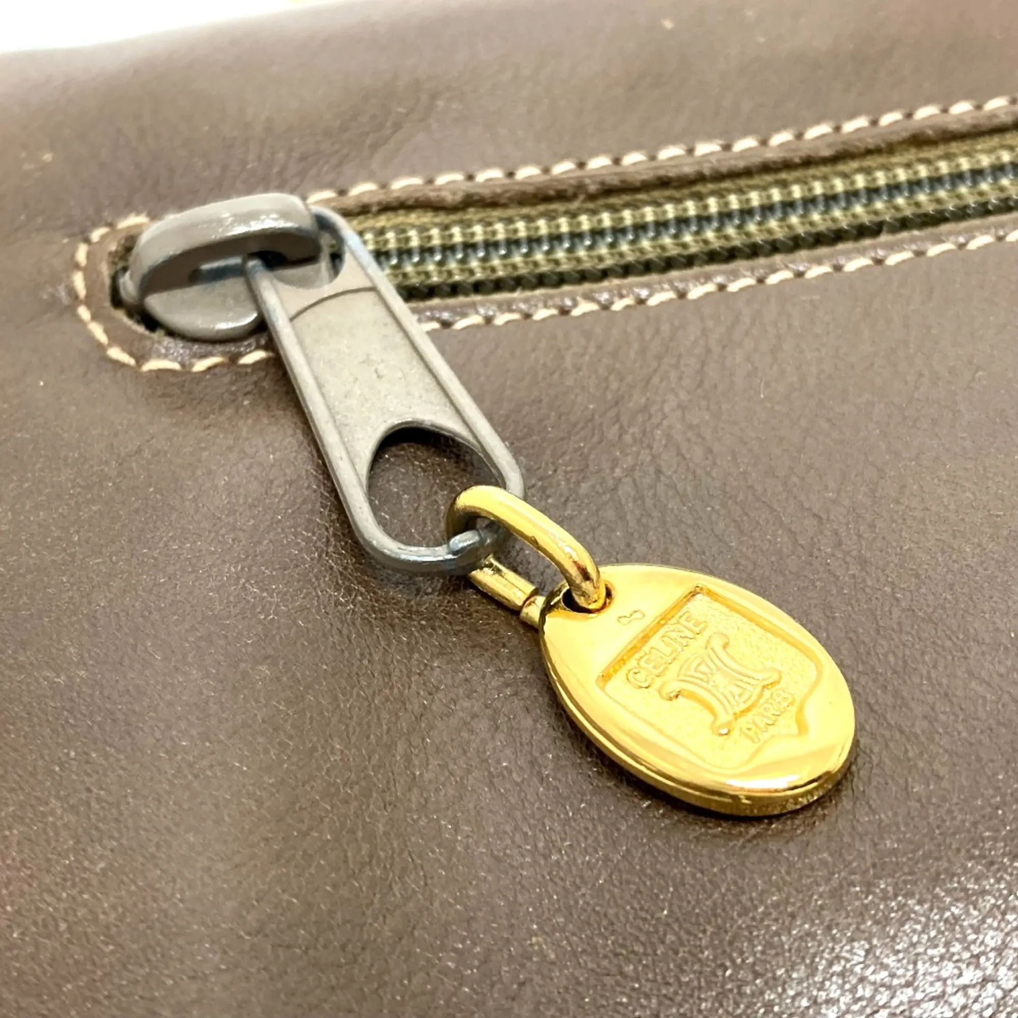Leather Shoulder Bag (Pre-Owned) - Celine - Modalova