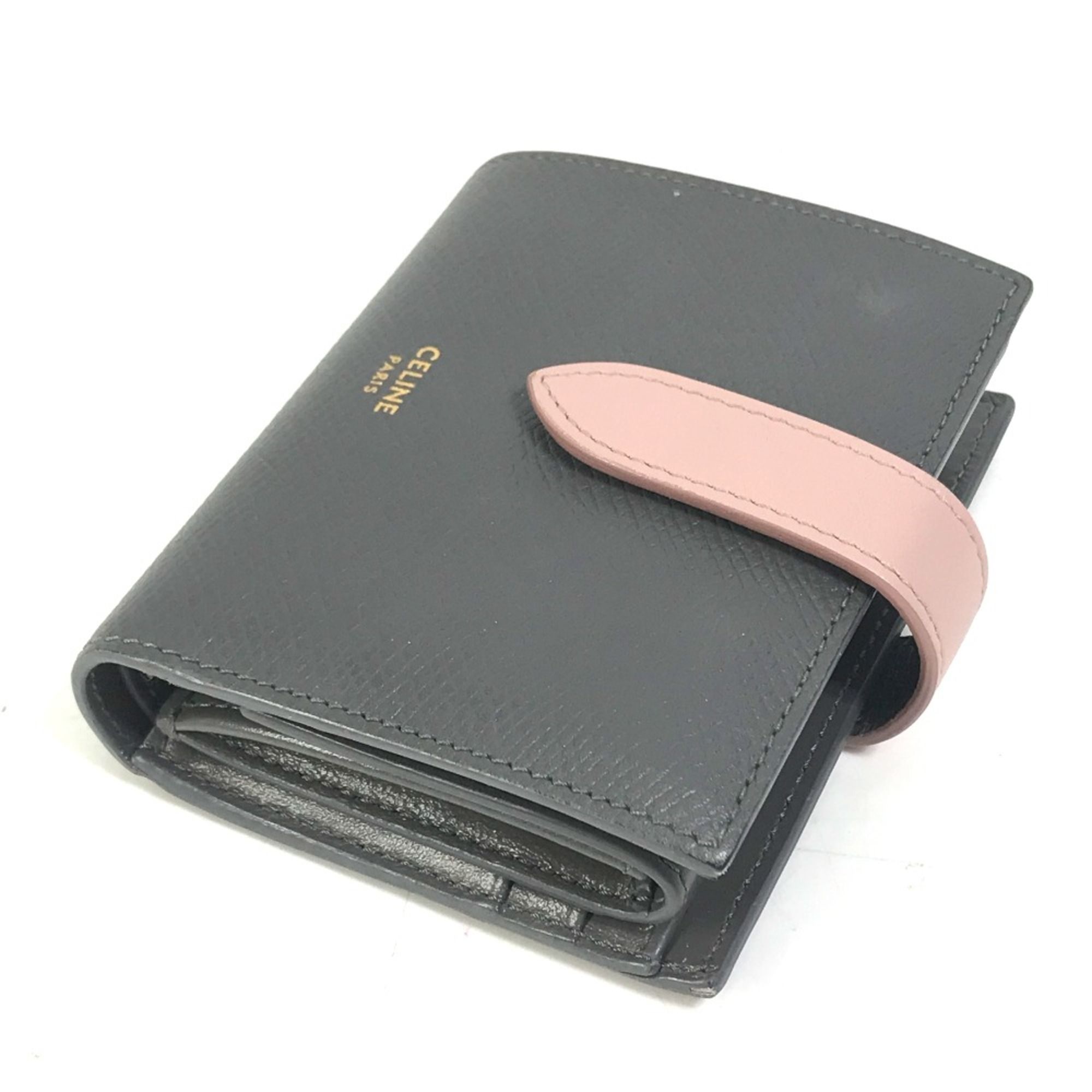 Leather Wallet (Tri-Fold) (Pre-Owned) - Celine - Modalova