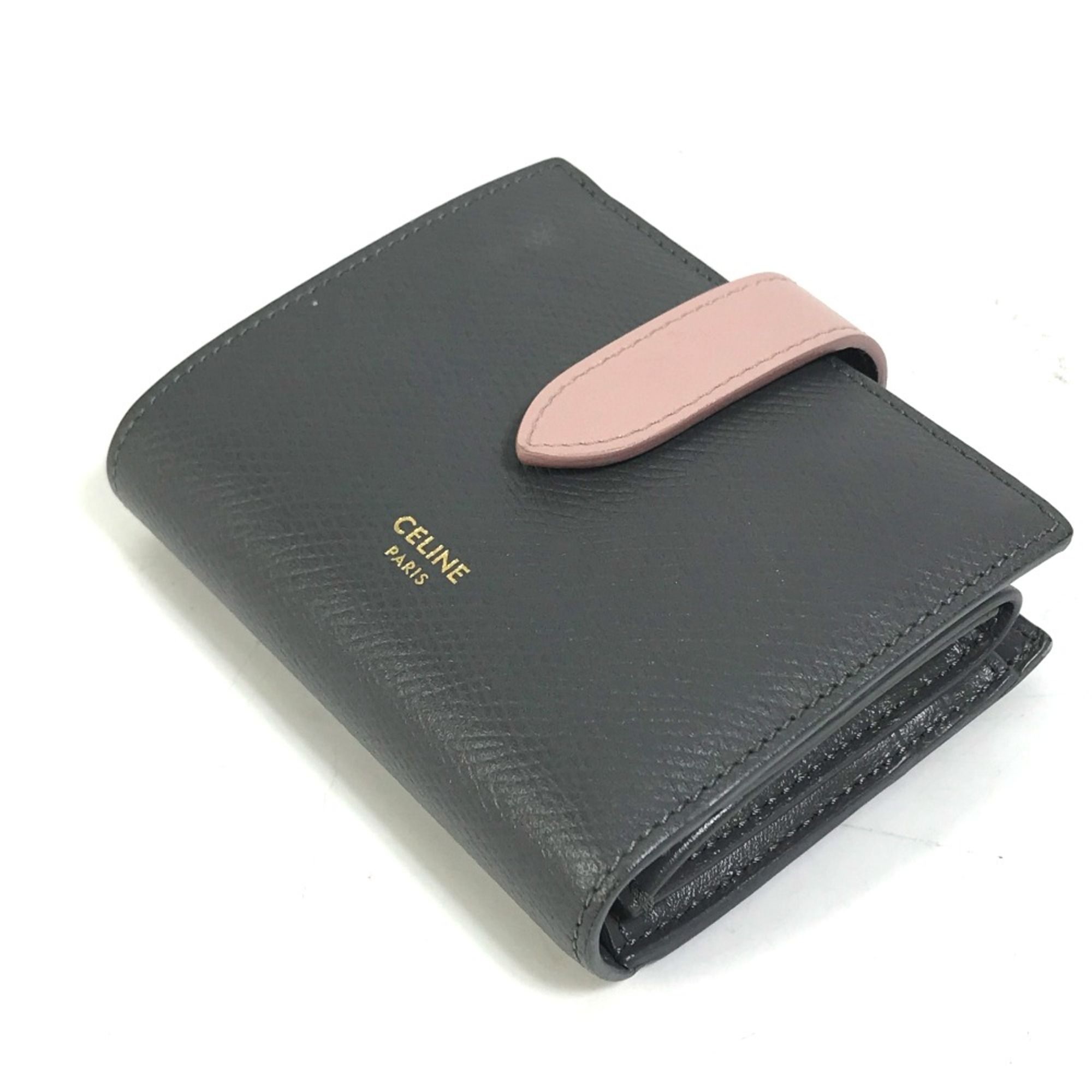 Leather Wallet (Tri-Fold) (Pre-Owned) - Celine - Modalova