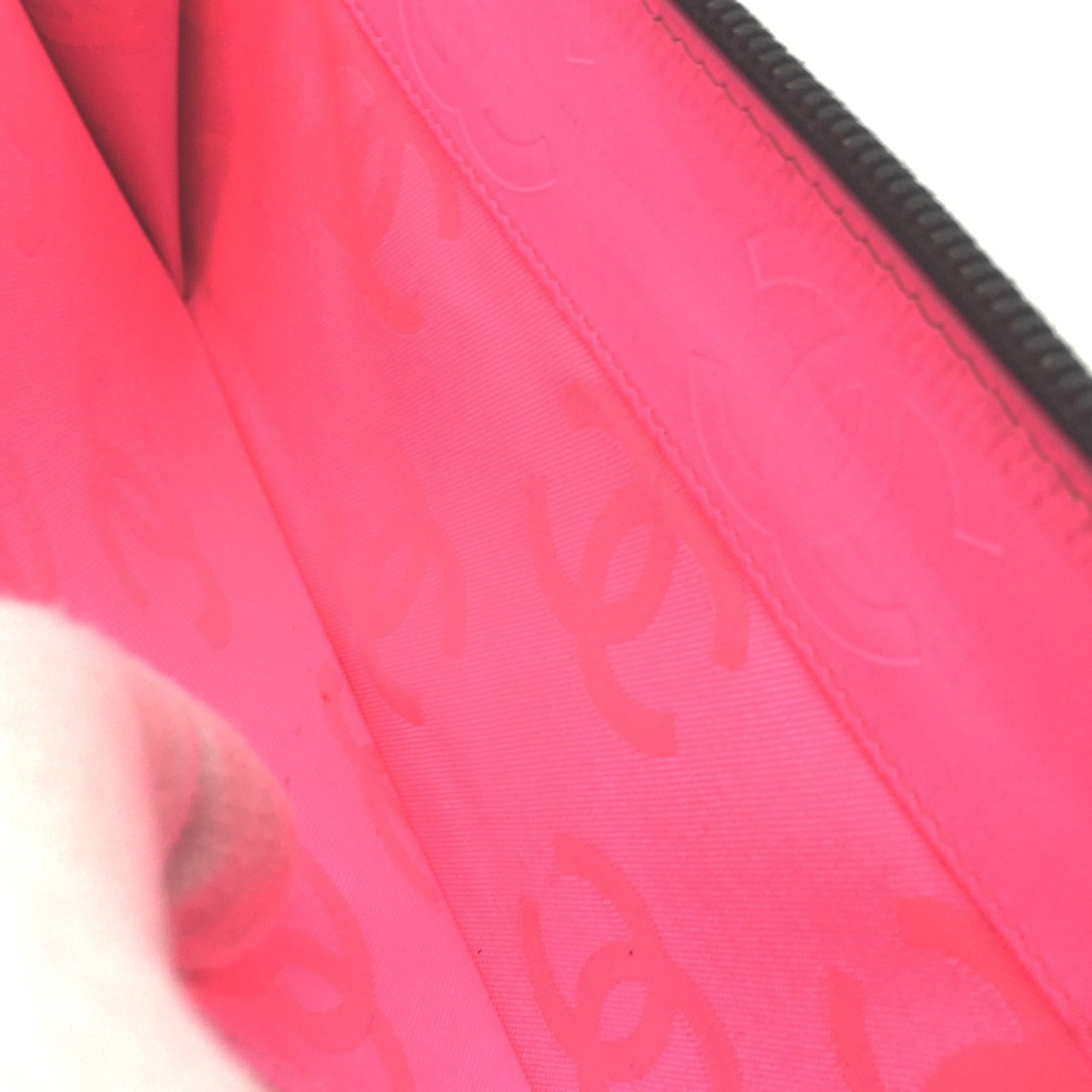 Leather Long Wallet (Bi-Fold) (Pre-Owned) - Chanel - Modalova