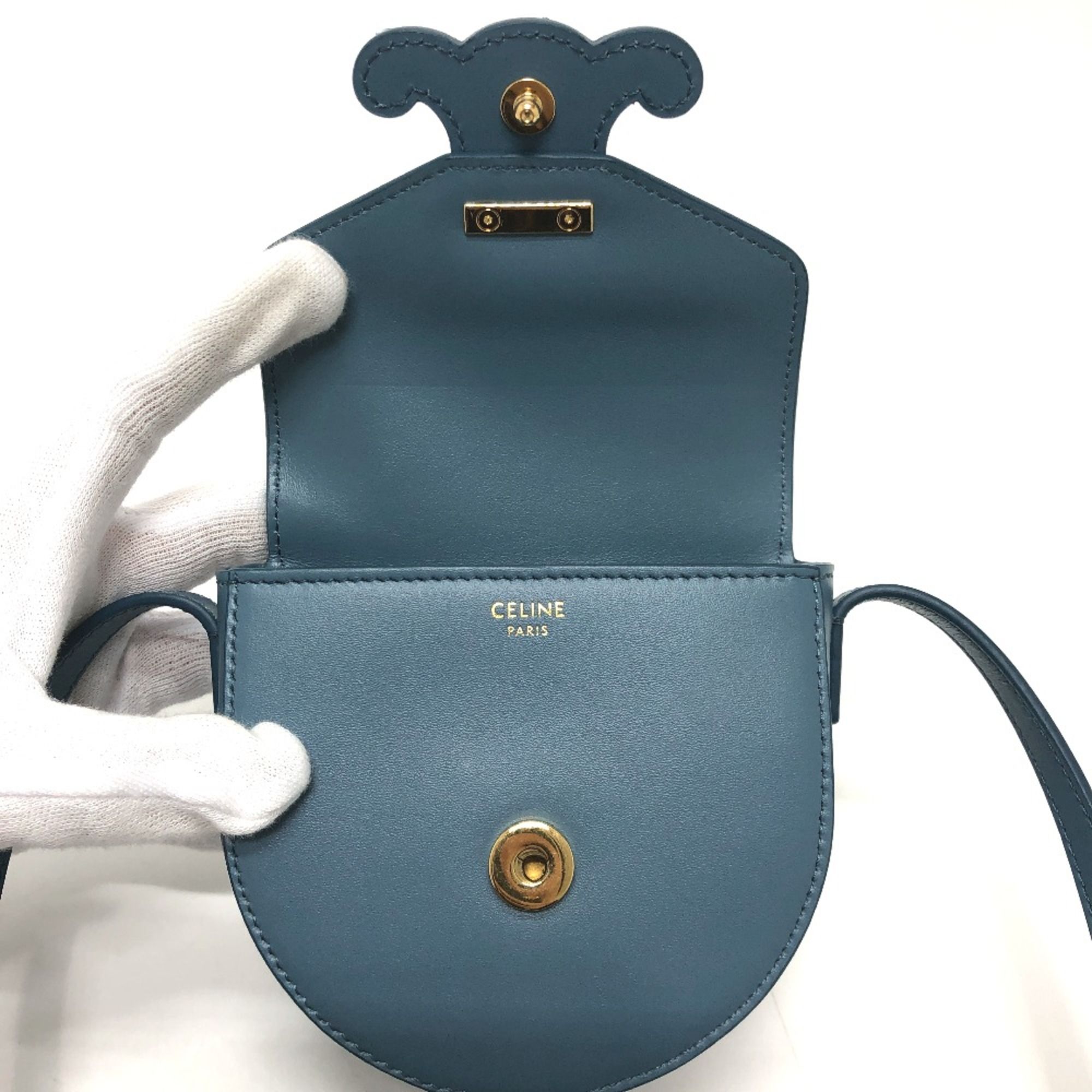 Leather Shoulder Bag (Pre-Owned) - Celine - Modalova