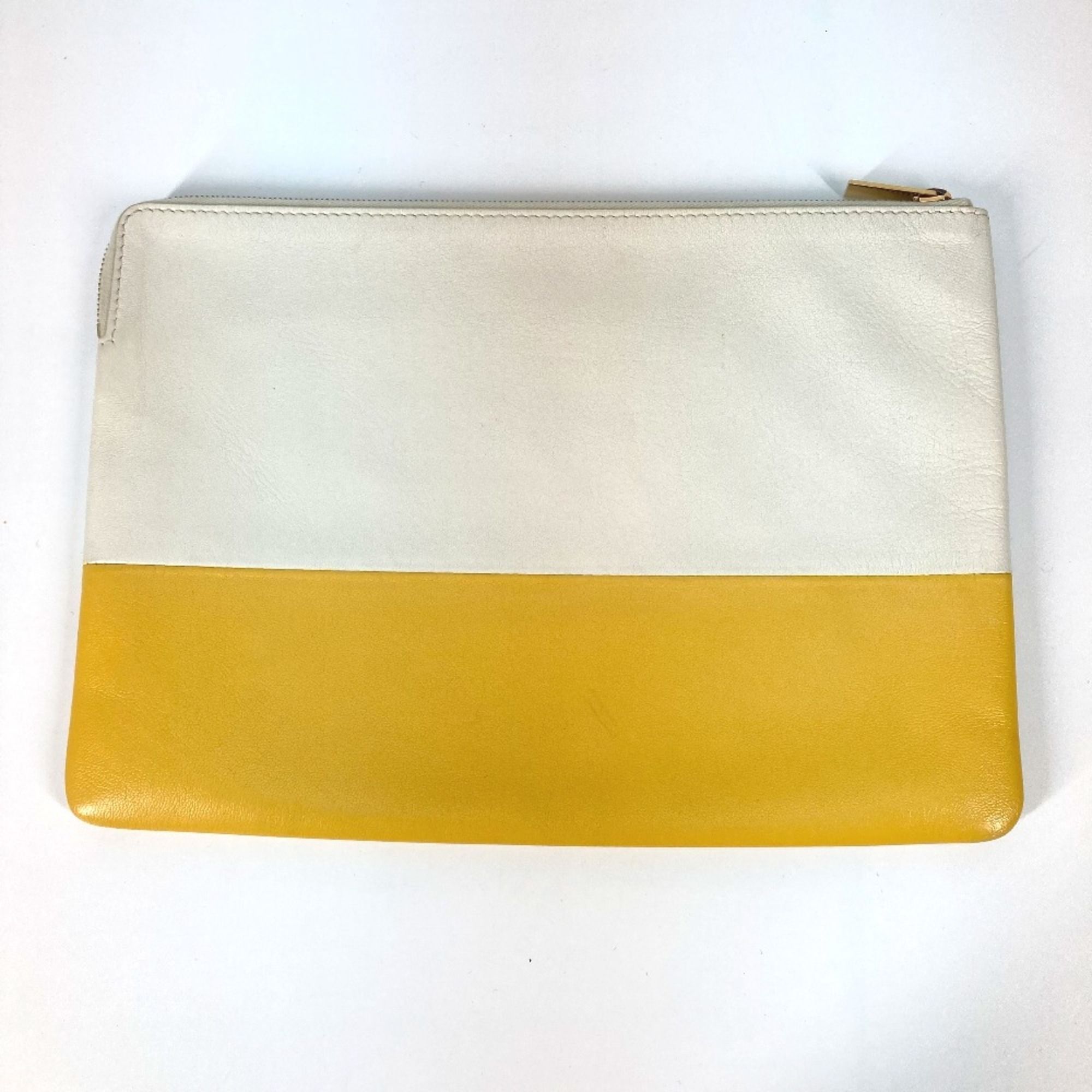 Leather Clutch Bag (Pre-Owned) - Celine - Modalova