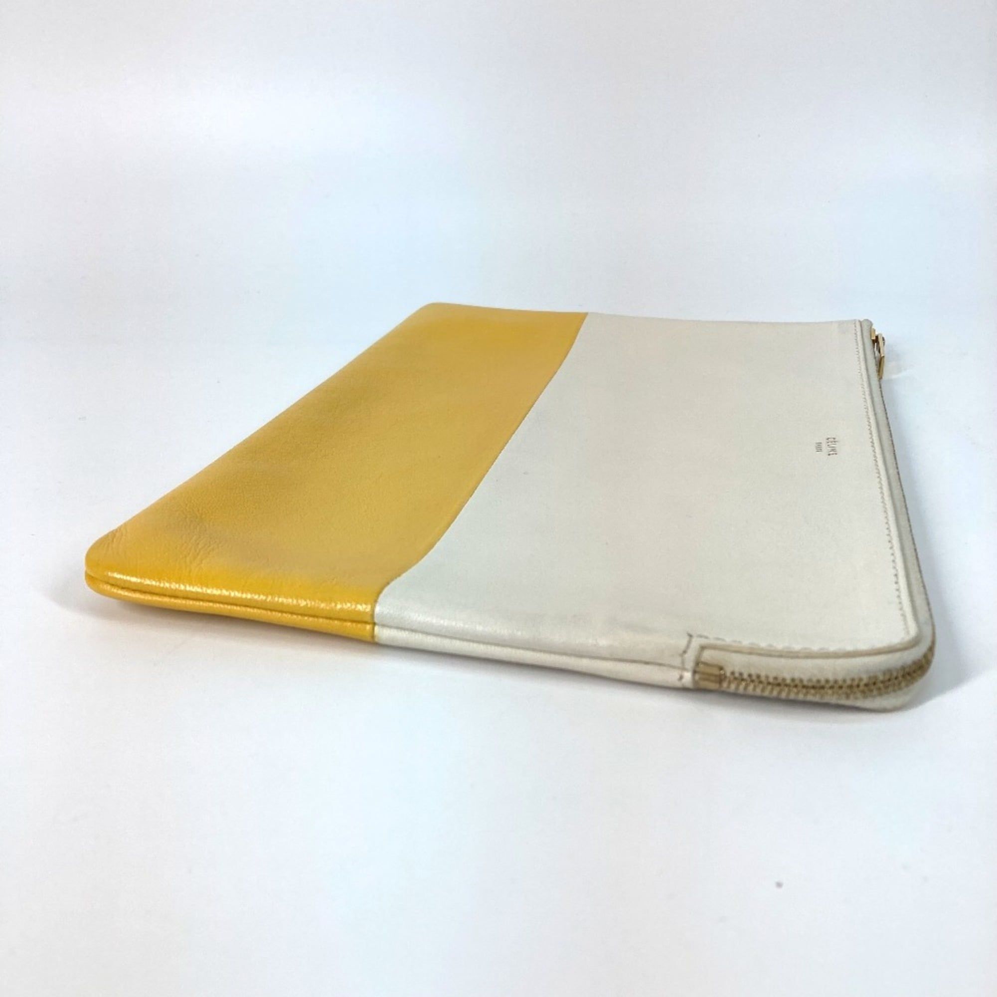 Leather Clutch Bag (Pre-Owned) - Celine - Modalova