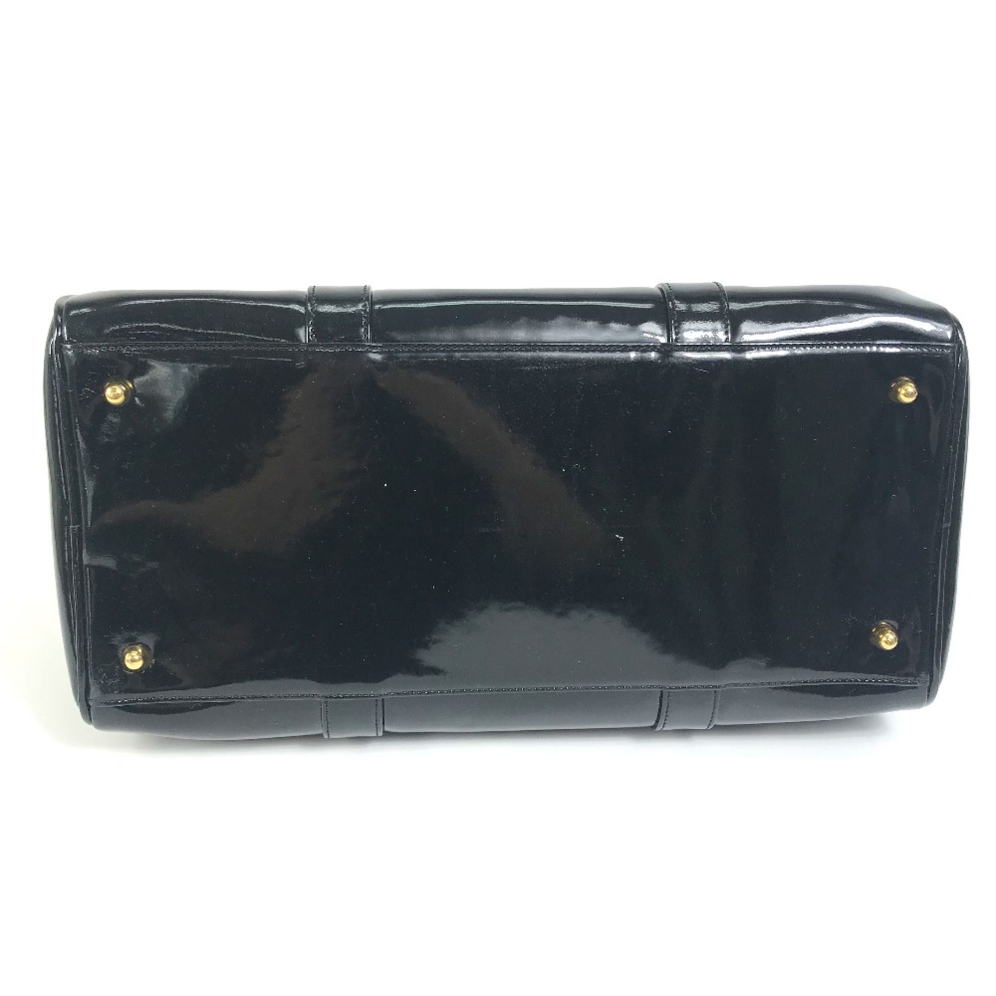 Patent Leather Boston Bag (Pre-Owned) - Chanel - Modalova