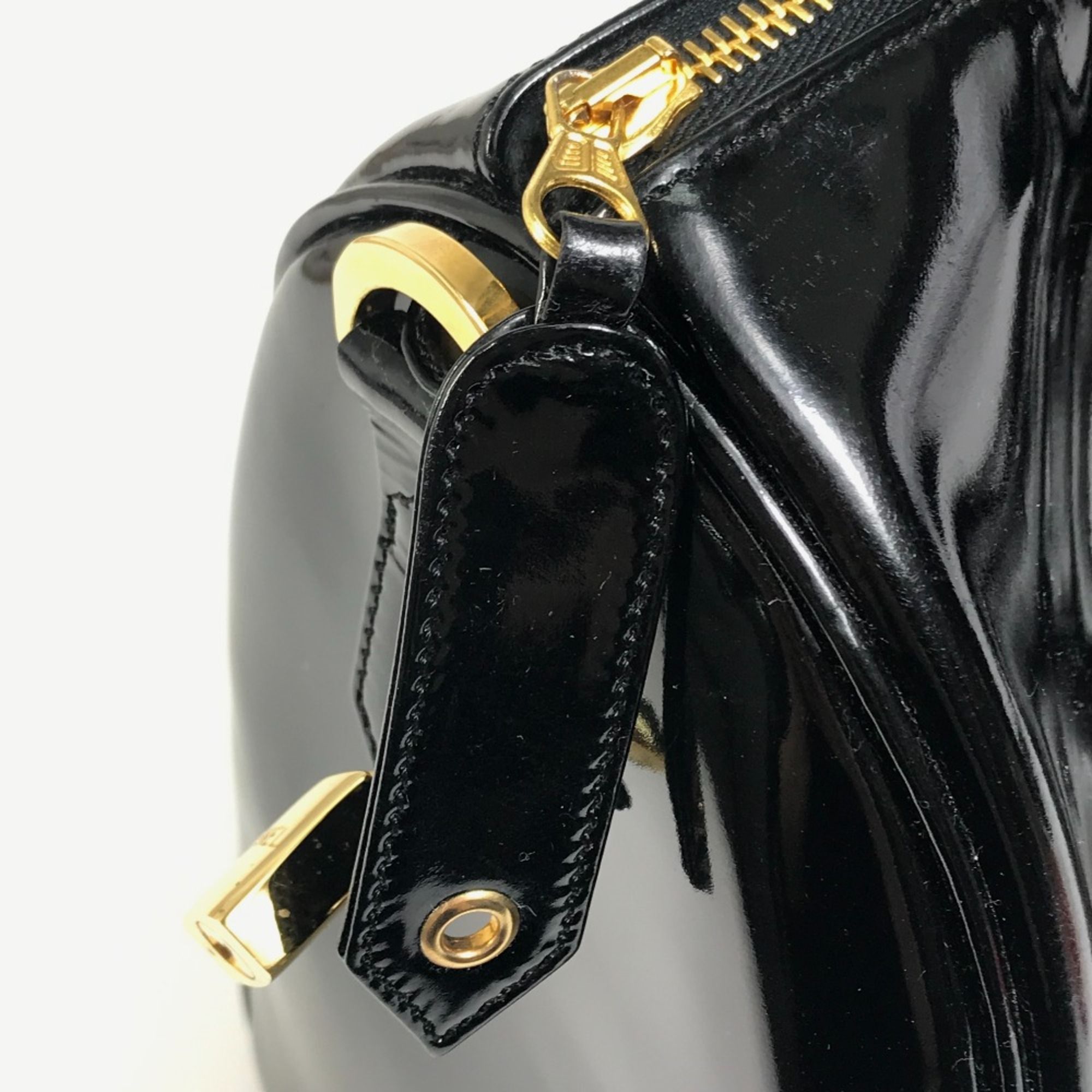 Patent Leather Boston Bag (Pre-Owned) - Chanel - Modalova
