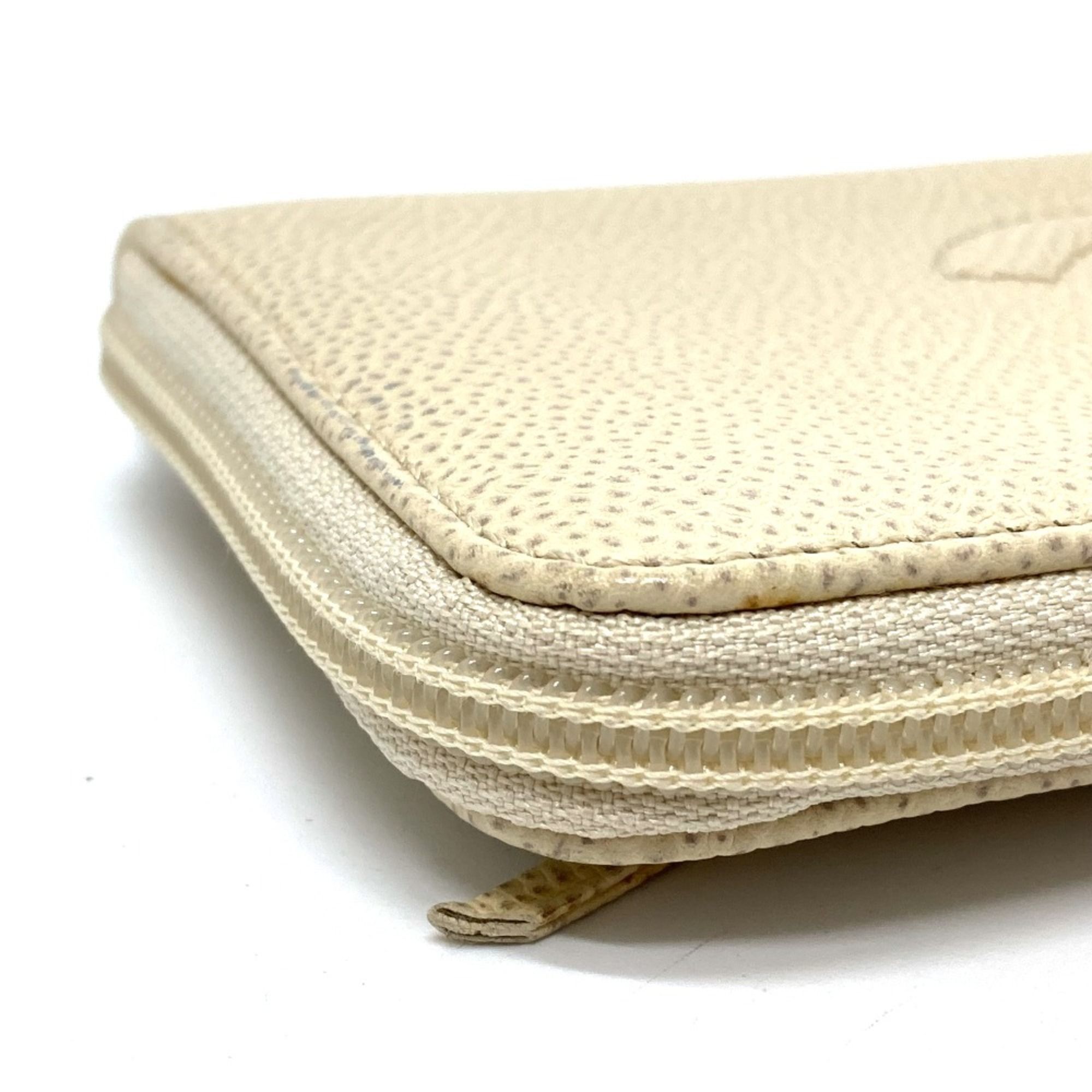 Leather Long Wallet (Bi-Fold) (Pre-Owned) - Chanel - Modalova