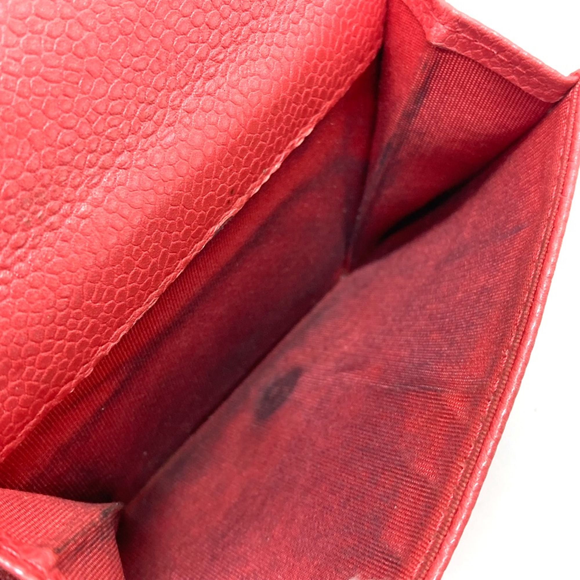 Leather Wallet (Tri-Fold) (Pre-Owned) - Chanel - Modalova