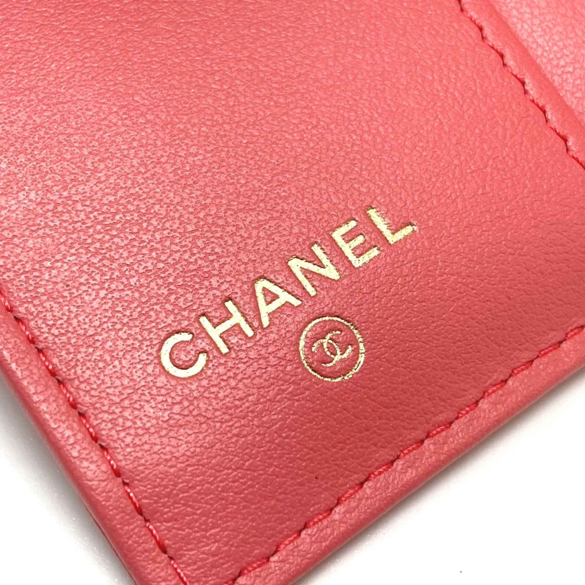 Leather Wallet (Tri-Fold) (Pre-Owned) - Chanel - Modalova