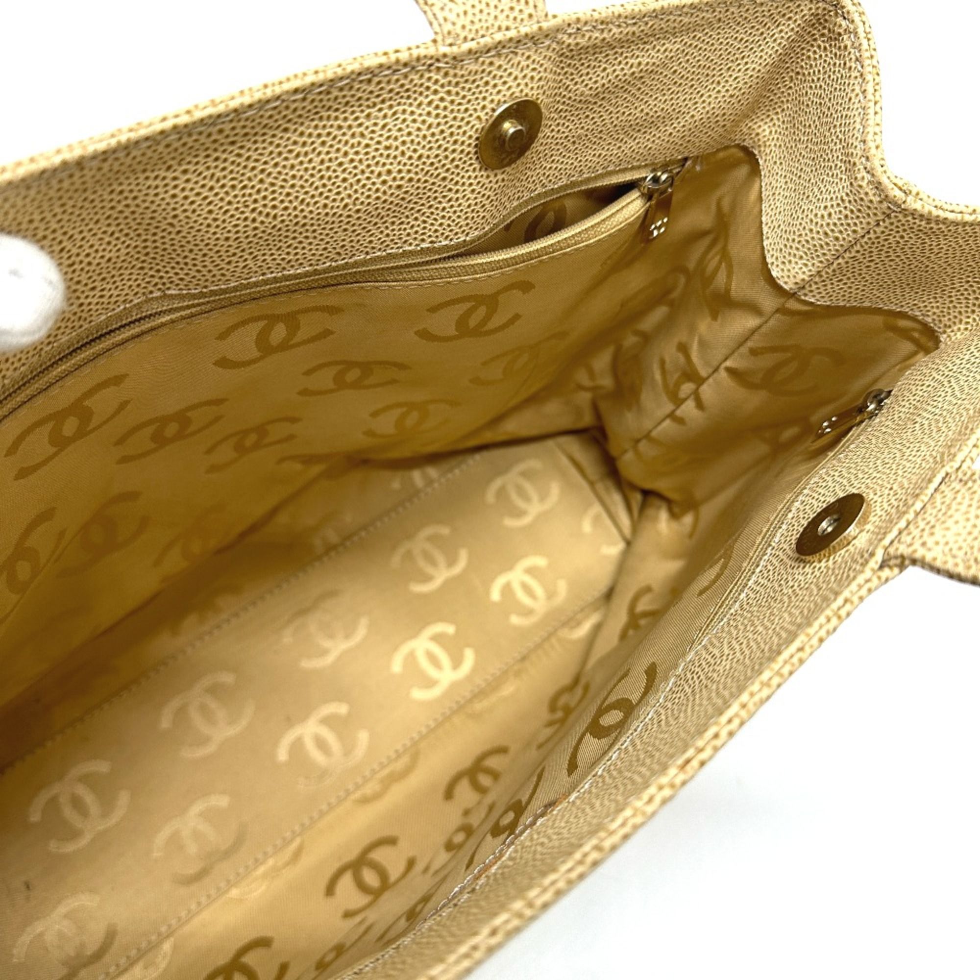 Leather Tote Bag (Pre-Owned) - Chanel - Modalova