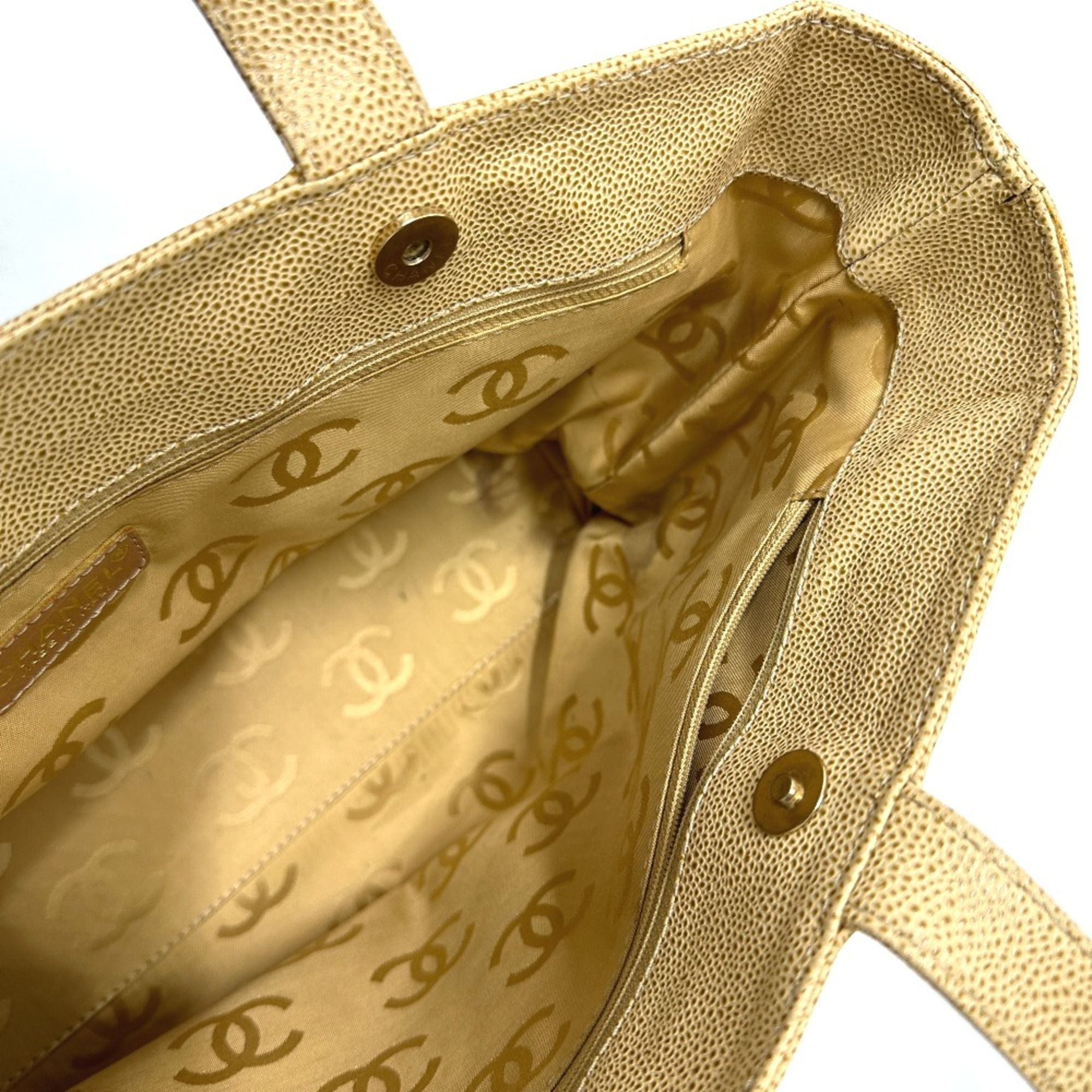 Leather Tote Bag (Pre-Owned) - Chanel - Modalova