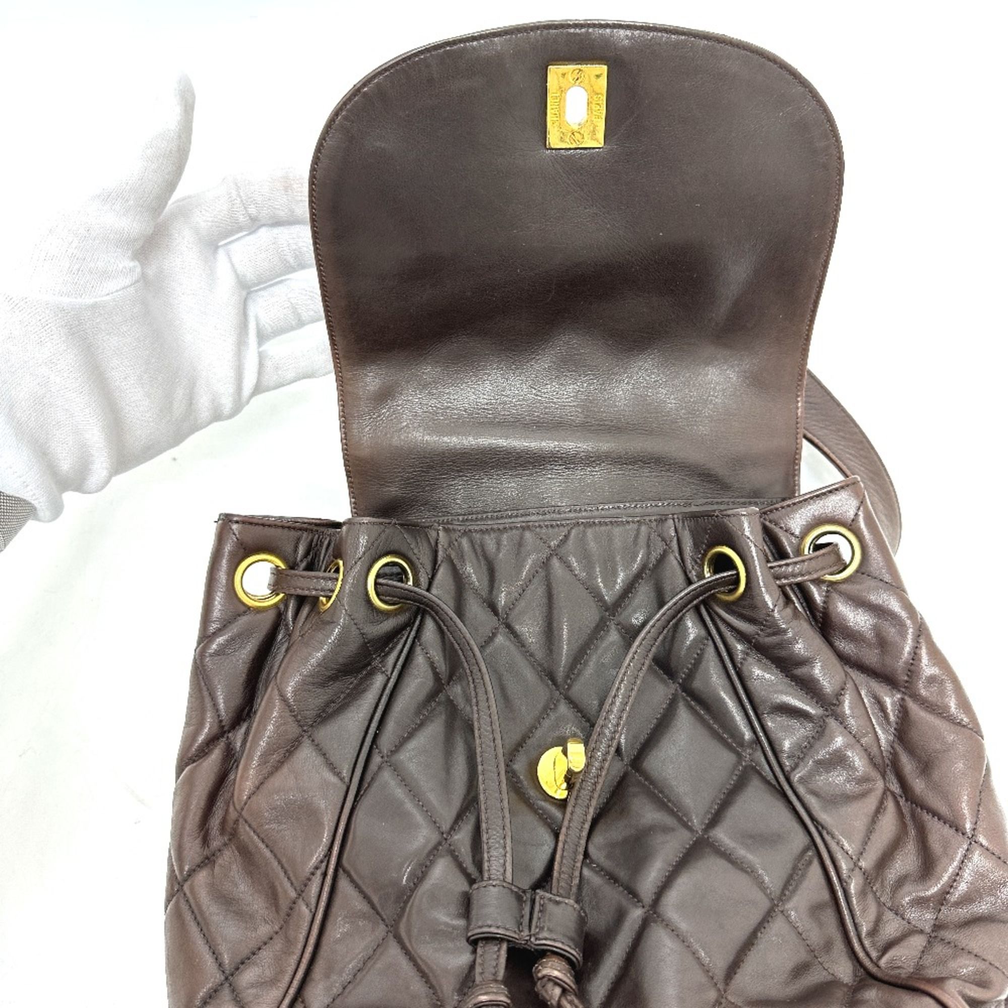 Leather Backpack (Pre-Owned) - Chanel - Modalova