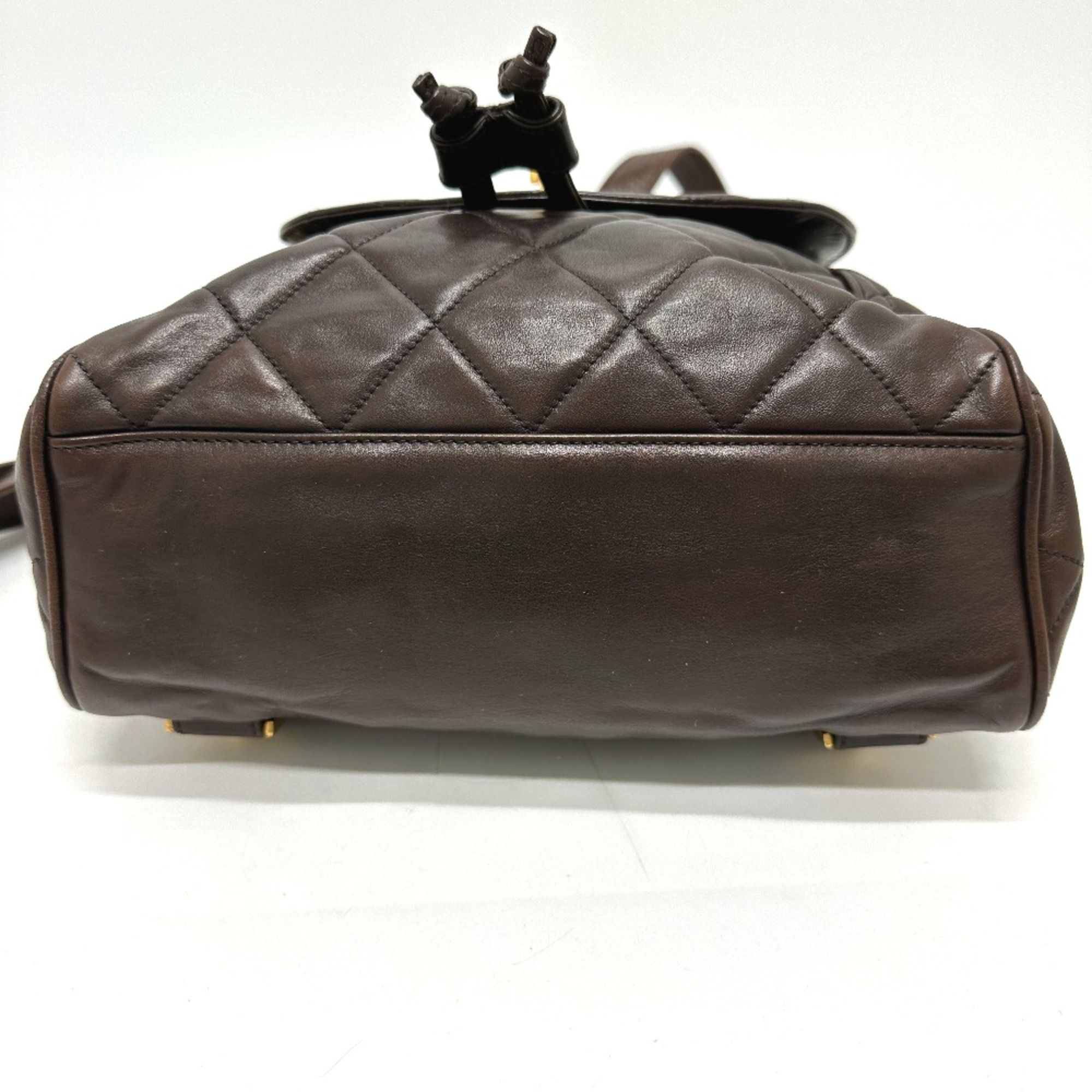 Leather Backpack (Pre-Owned) - Chanel - Modalova