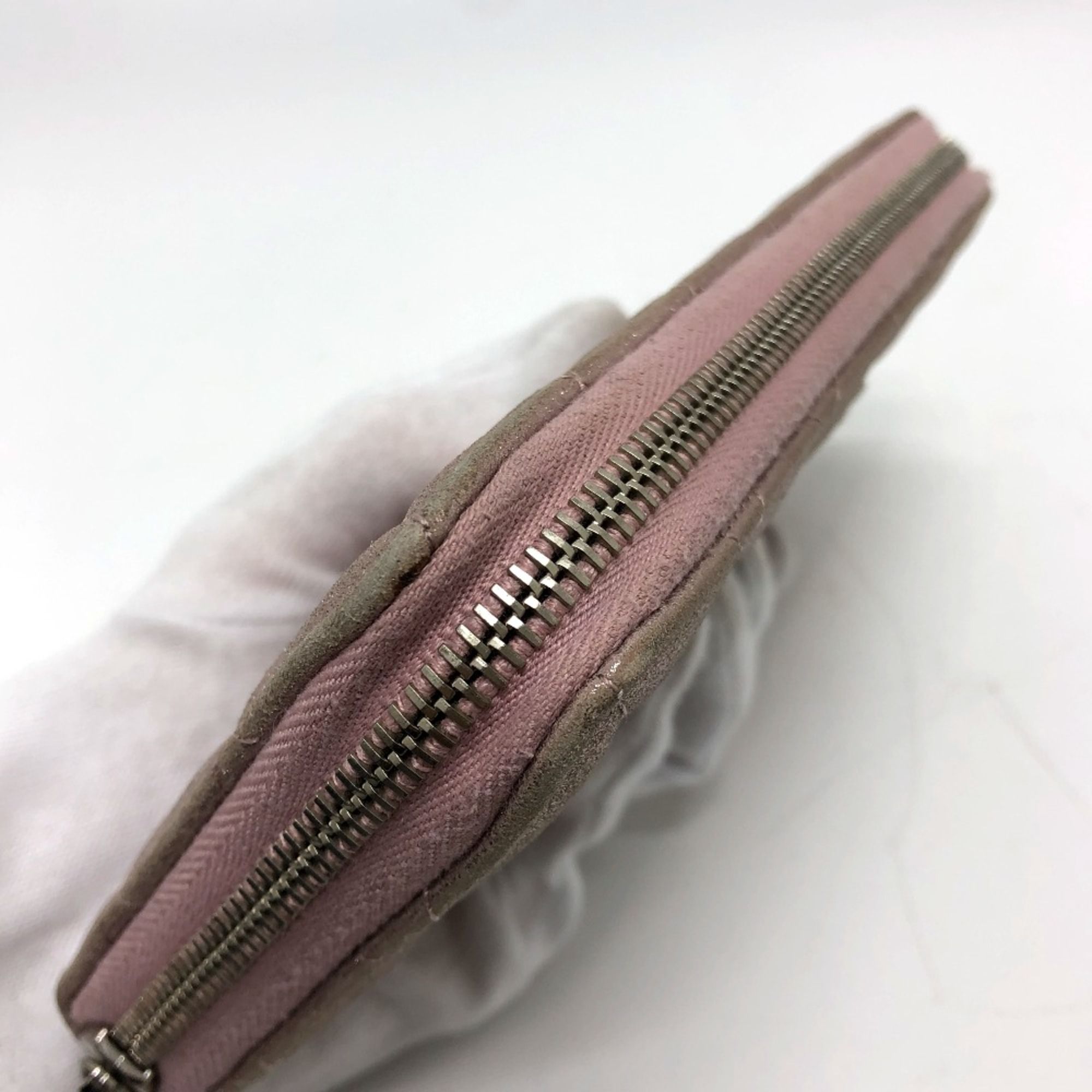 Leather Long Wallet (Bi-Fold) (Pre-Owned) - Chanel - Modalova