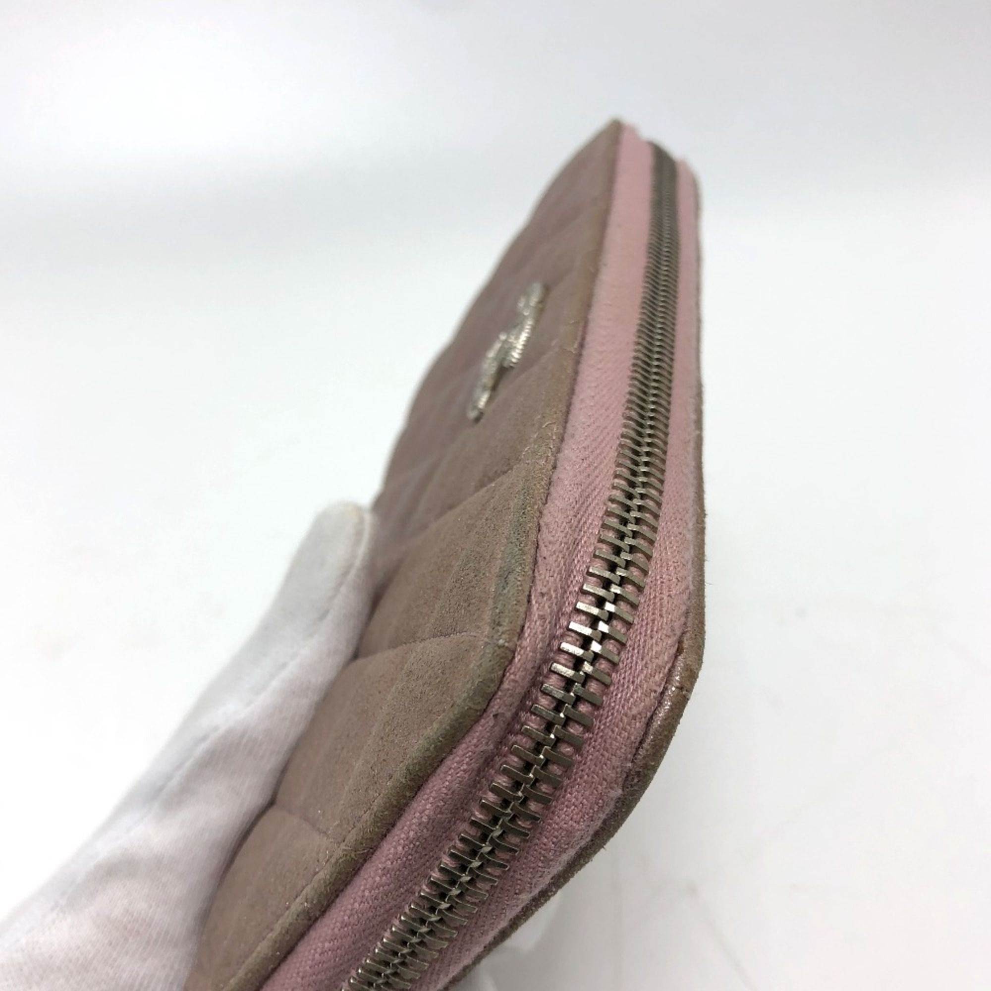 Leather Long Wallet (Bi-Fold) (Pre-Owned) - Chanel - Modalova