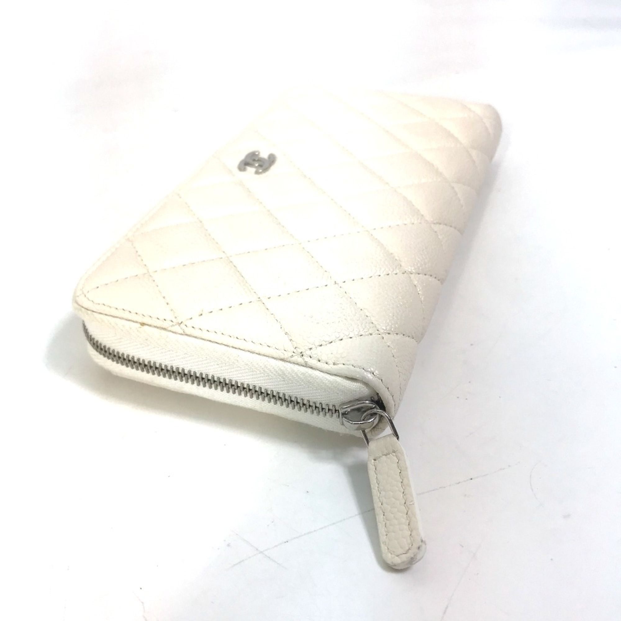 Leather Long Wallet (Bi-Fold) (Pre-Owned) - Chanel - Modalova