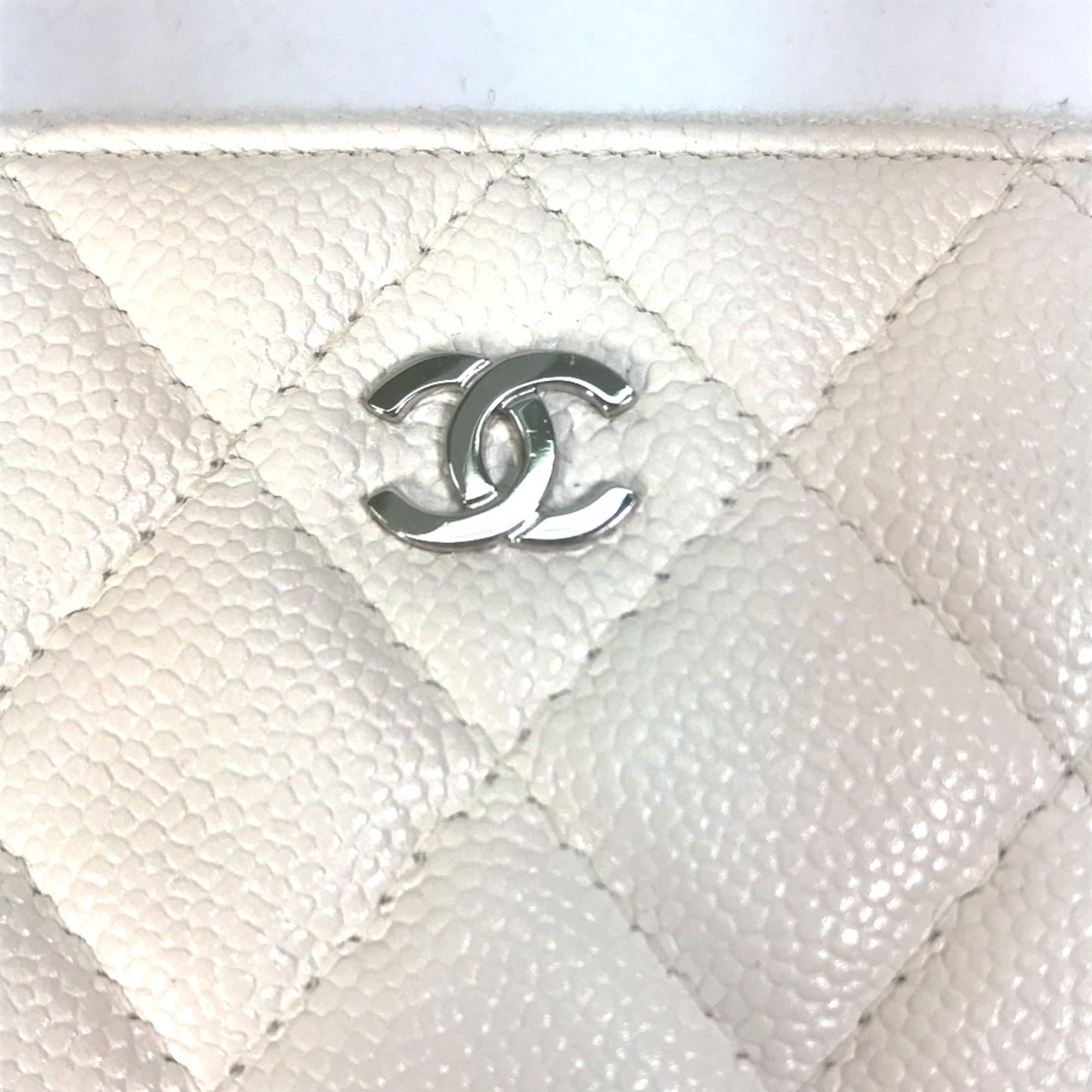 Leather Long Wallet (Bi-Fold) (Pre-Owned) - Chanel - Modalova