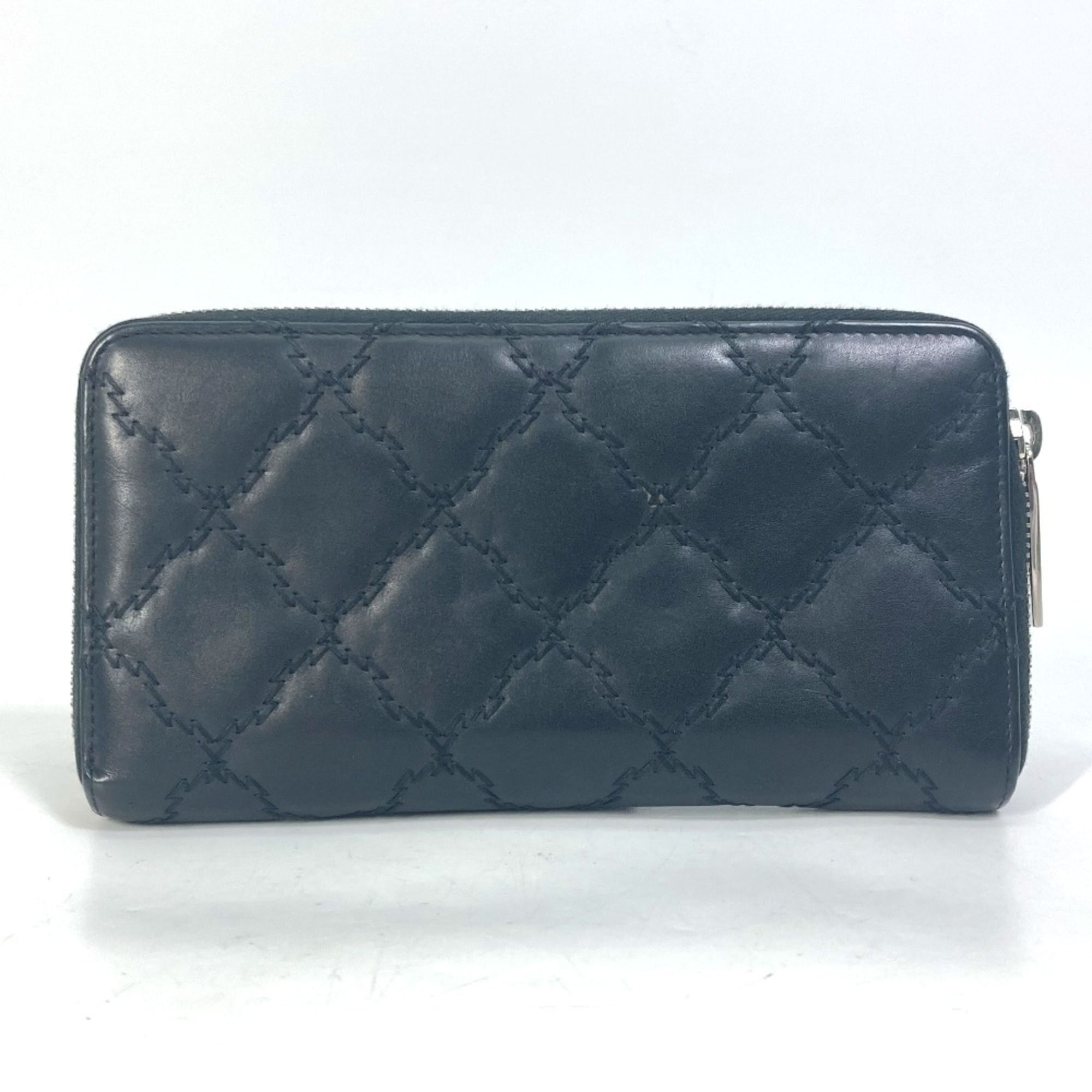 Leather Long Wallet (Bi-Fold) (Pre-Owned) - Chanel - Modalova