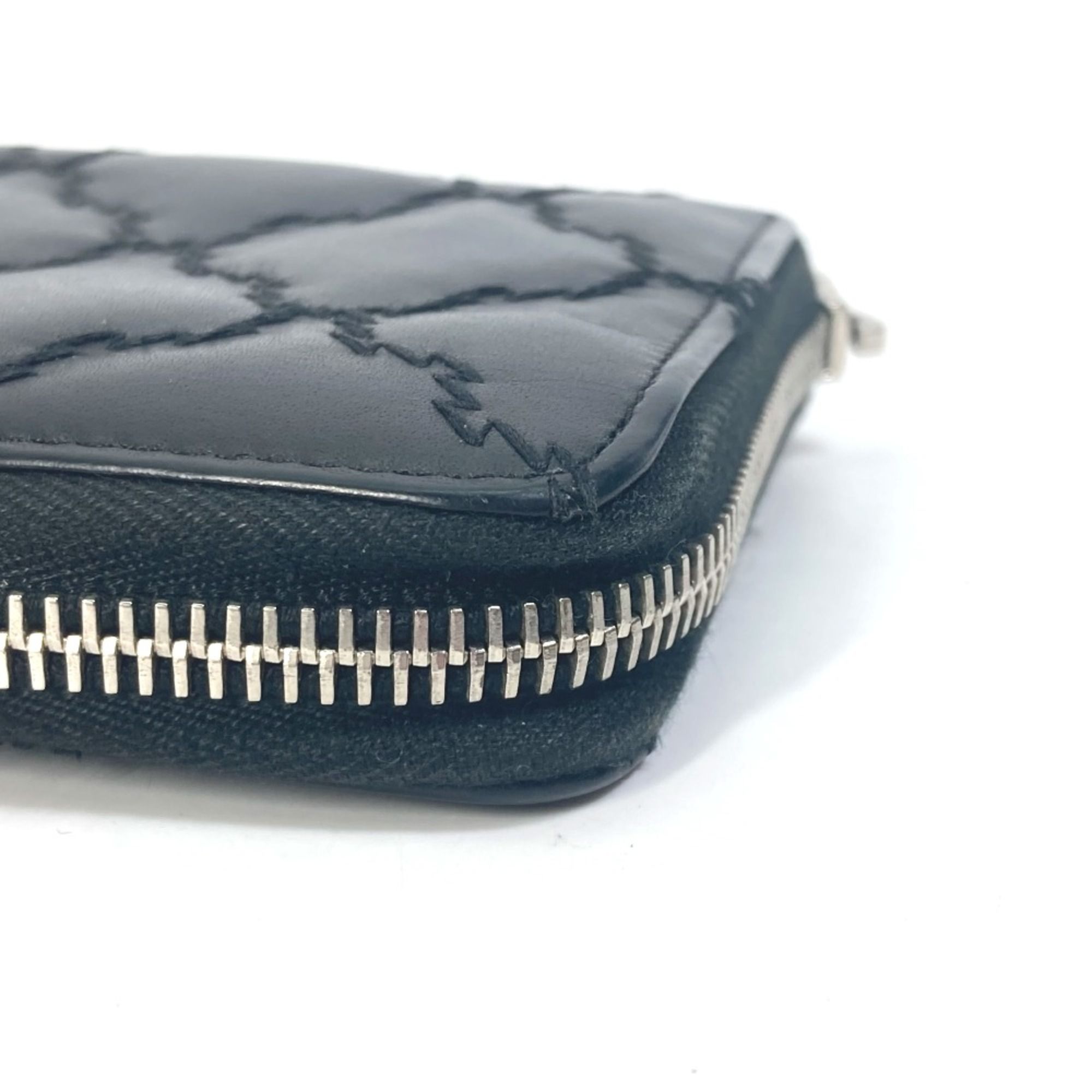 Leather Long Wallet (Bi-Fold) (Pre-Owned) - Chanel - Modalova