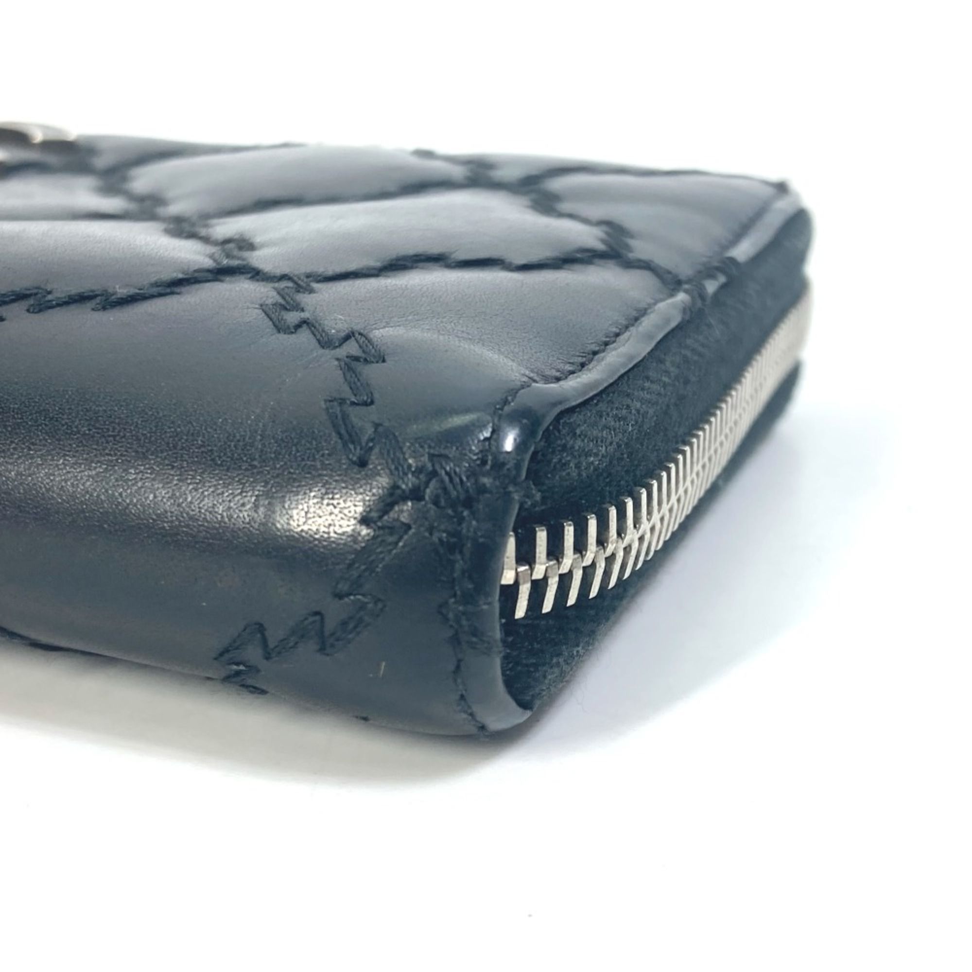 Leather Long Wallet (Bi-Fold) (Pre-Owned) - Chanel - Modalova
