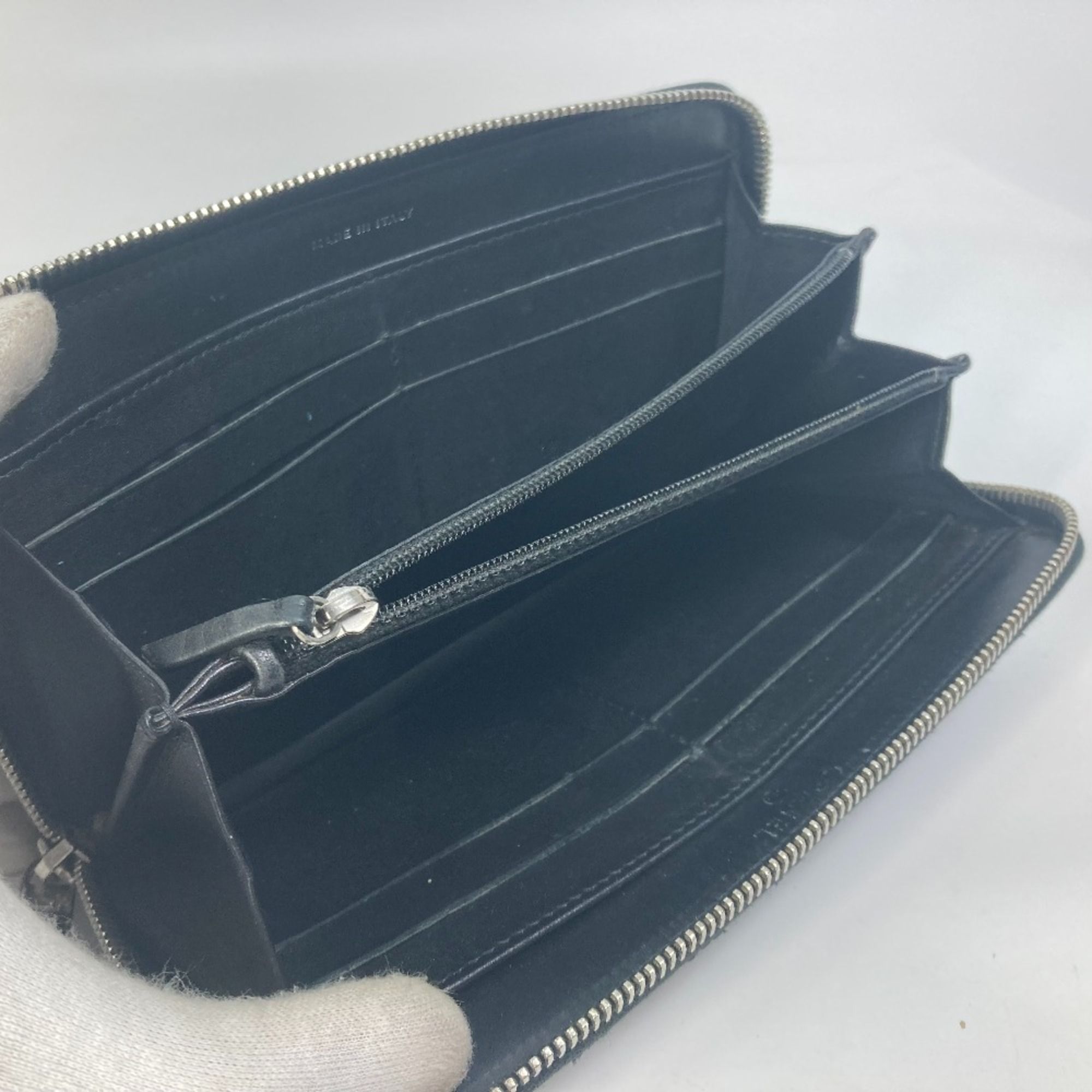 Leather Long Wallet (Bi-Fold) (Pre-Owned) - Chanel - Modalova