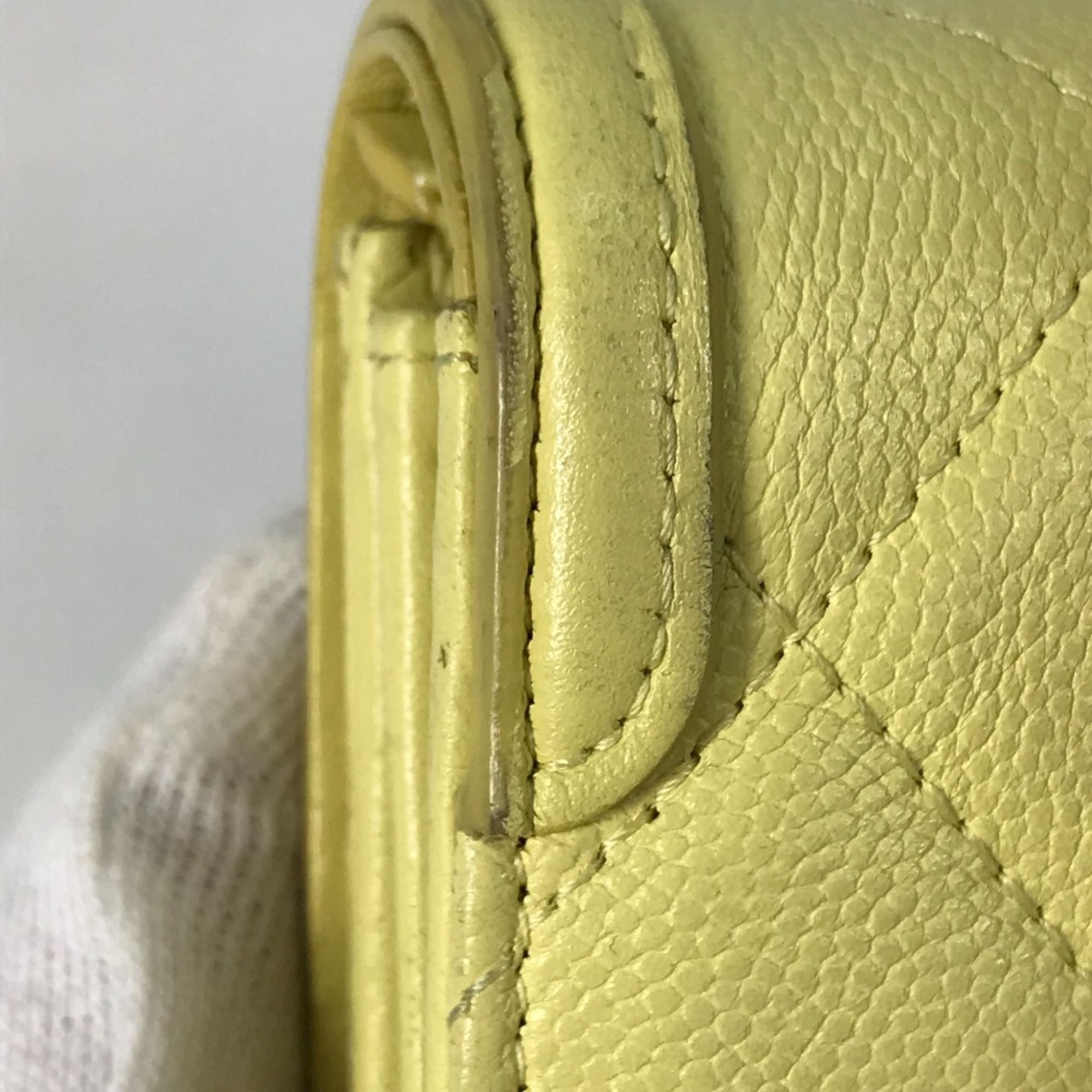 Leather Long Wallet (Bi-Fold) (Pre-Owned) - Chanel - Modalova