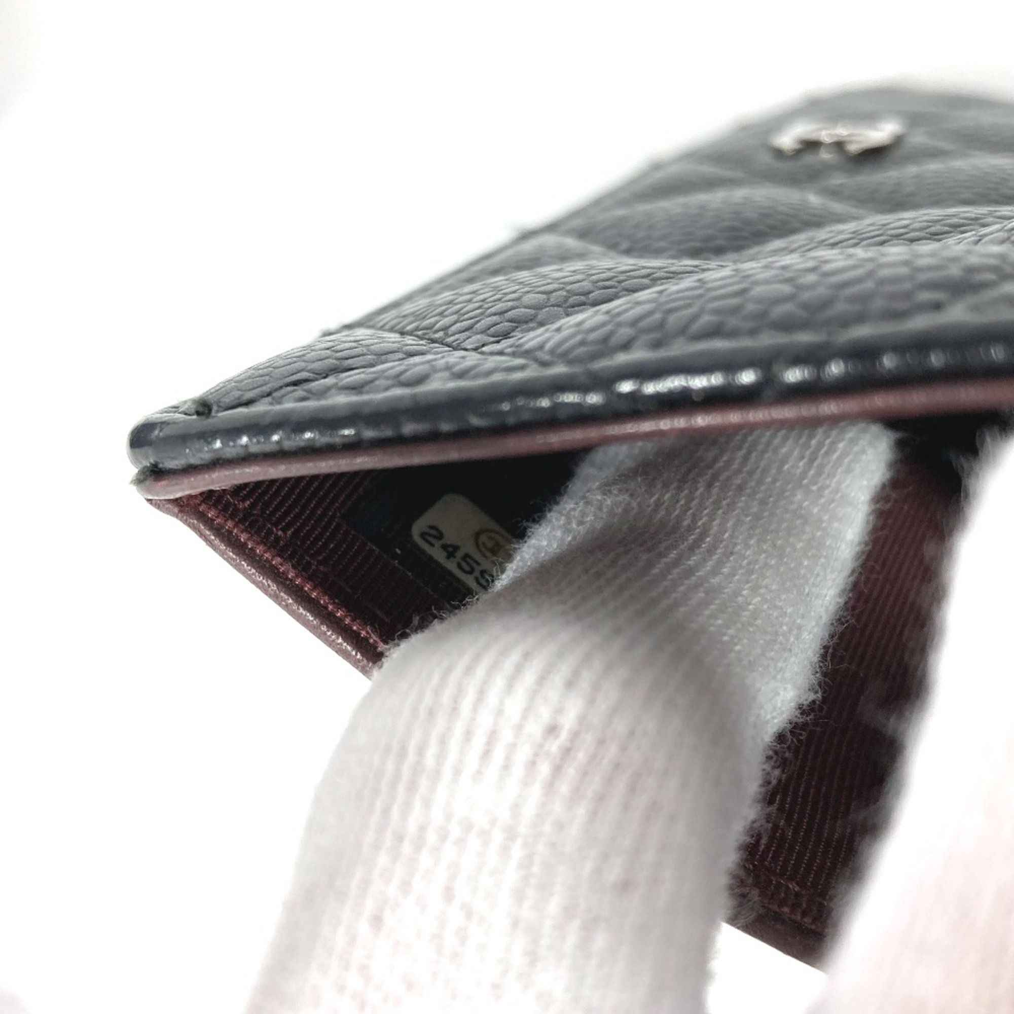 Leather Long Wallet (Bi-Fold) (Pre-Owned) - Chanel - Modalova