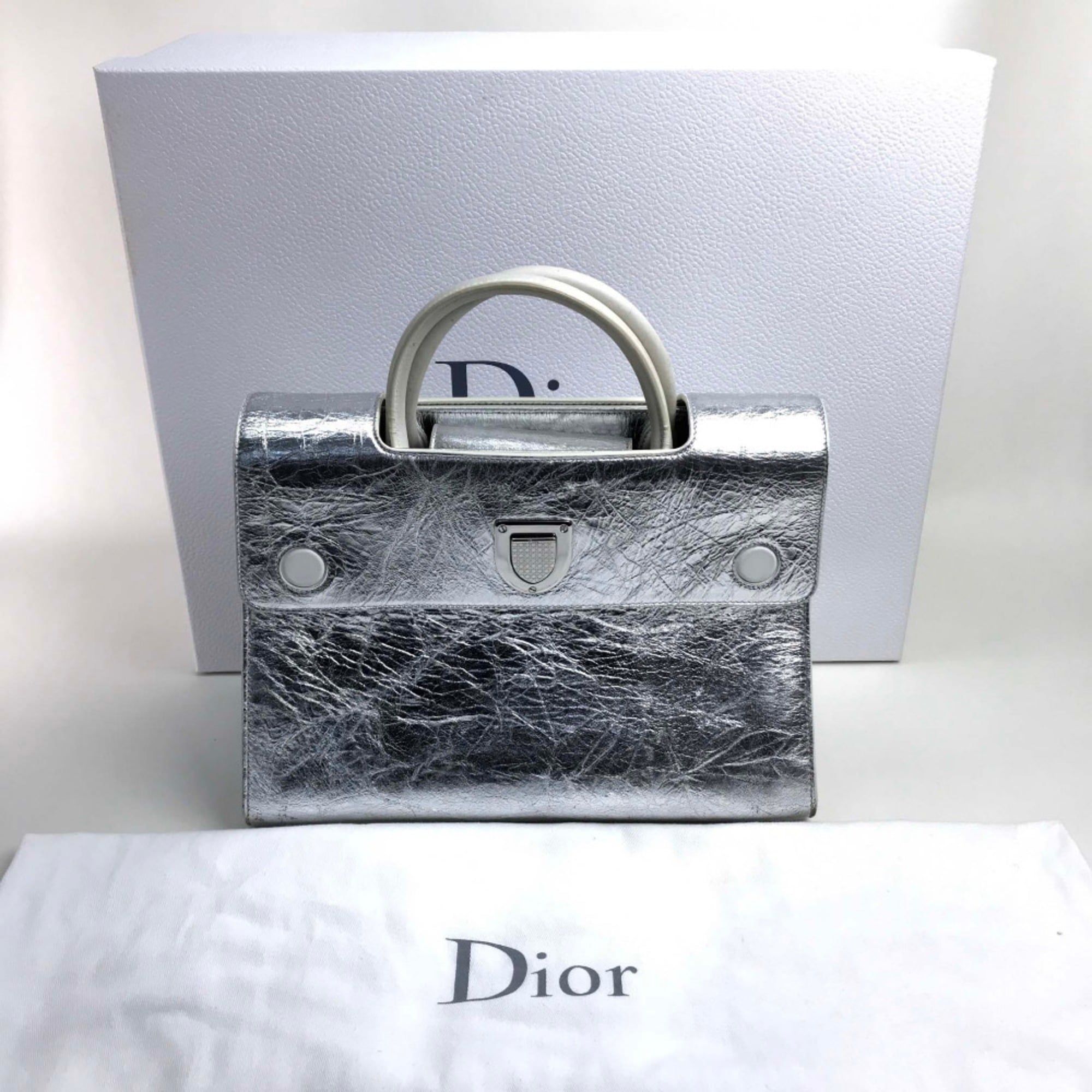 Leather Handbag (Pre-Owned) - Christian Dior - Modalova