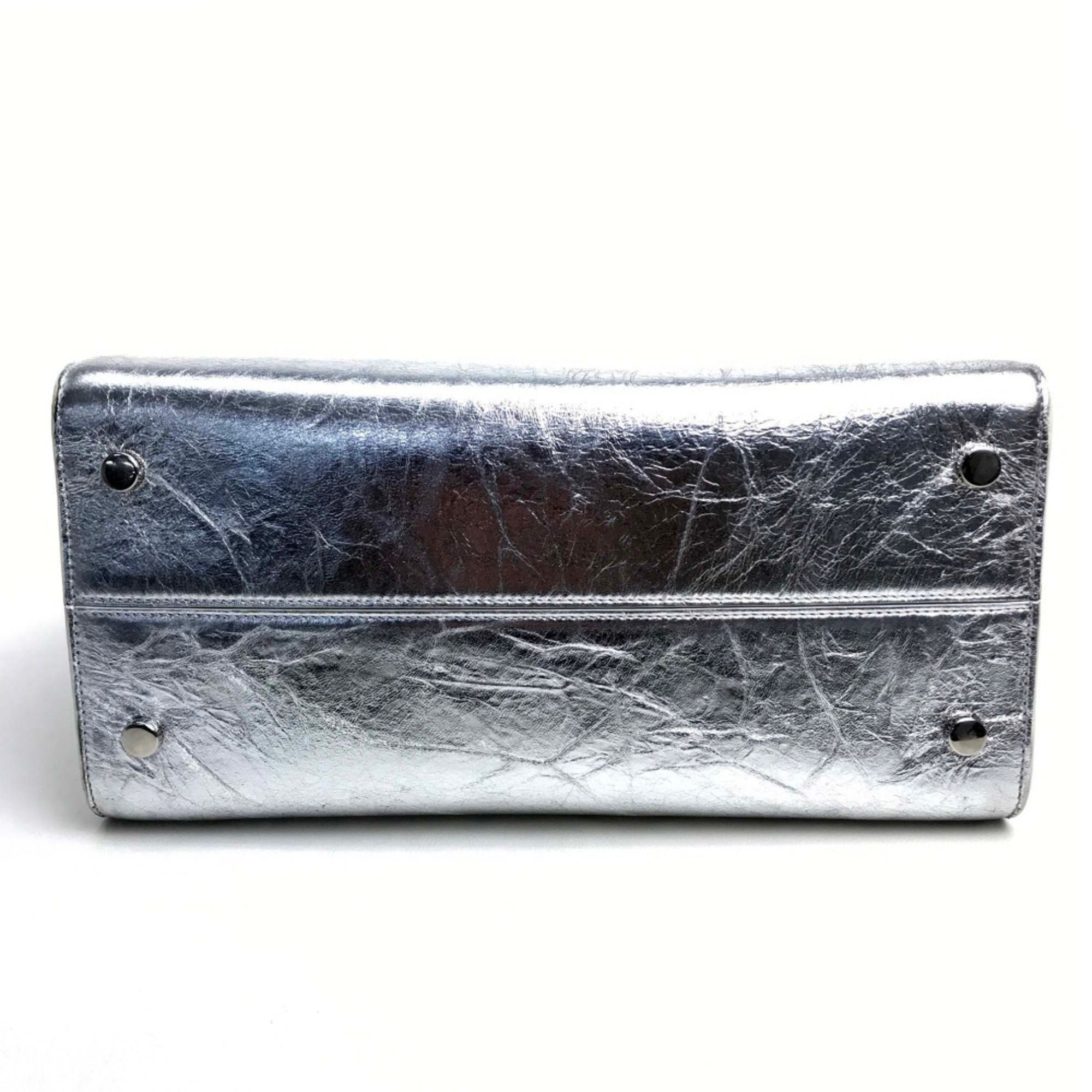 Leather Handbag (Pre-Owned) - Christian Dior - Modalova