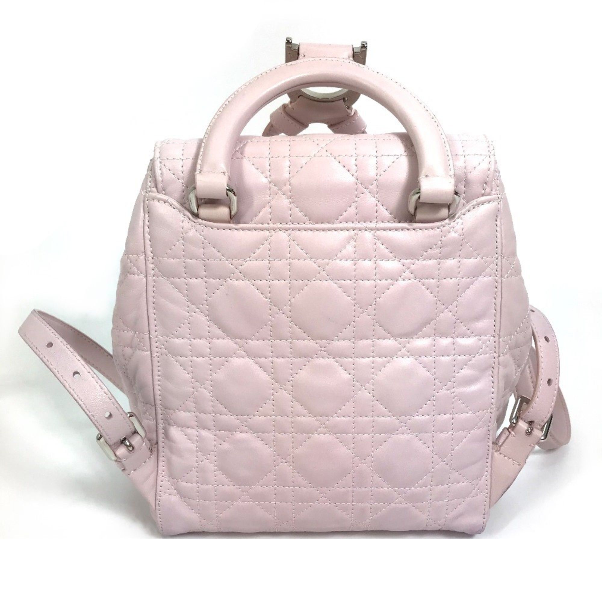Leather Backpack (Pre-Owned) - Christian Dior - Modalova