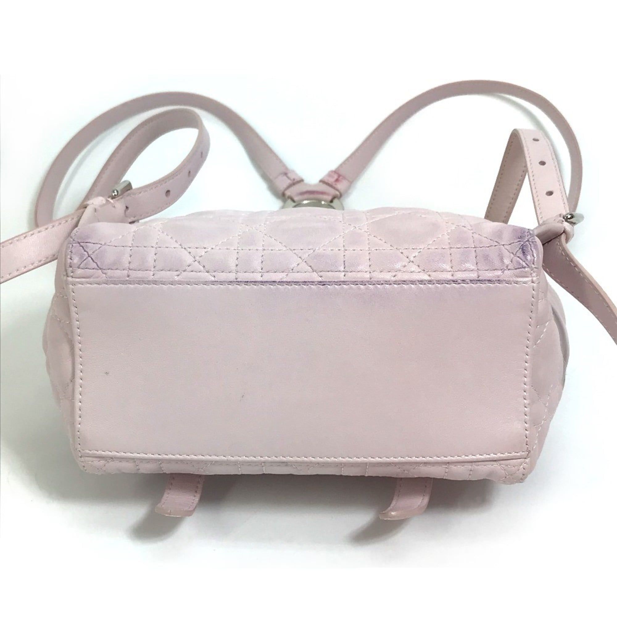 Leather Backpack (Pre-Owned) - Christian Dior - Modalova