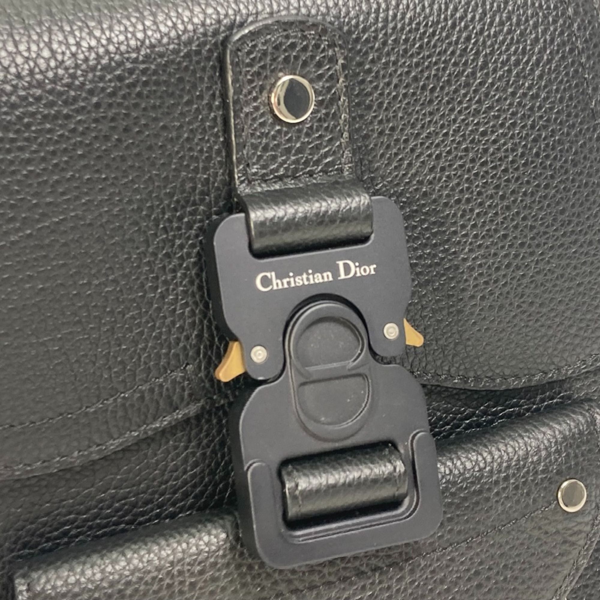 Leather Backpack (Pre-Owned) - Christian Dior - Modalova