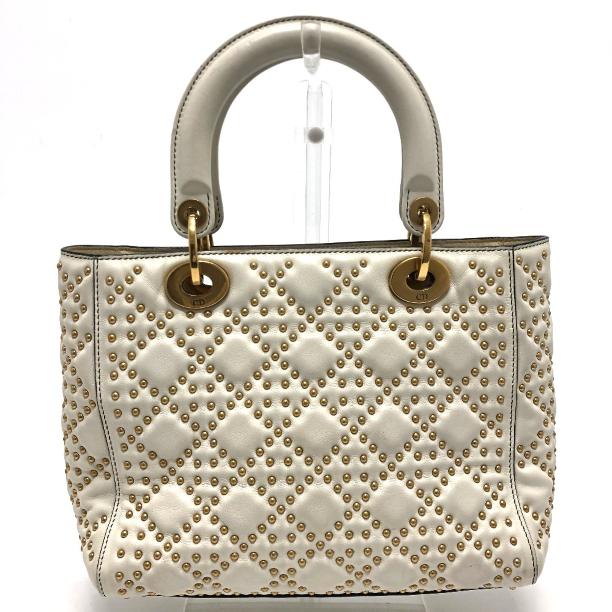 Leather Handbag (Pre-Owned) - Christian Dior - Modalova