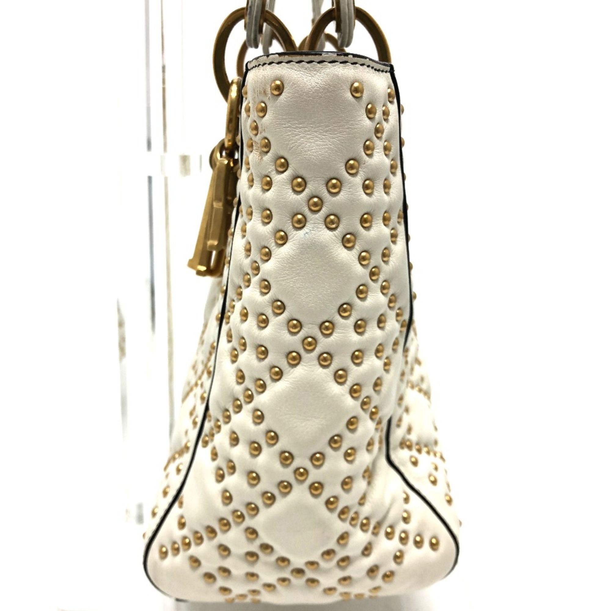 Leather Handbag (Pre-Owned) - Christian Dior - Modalova