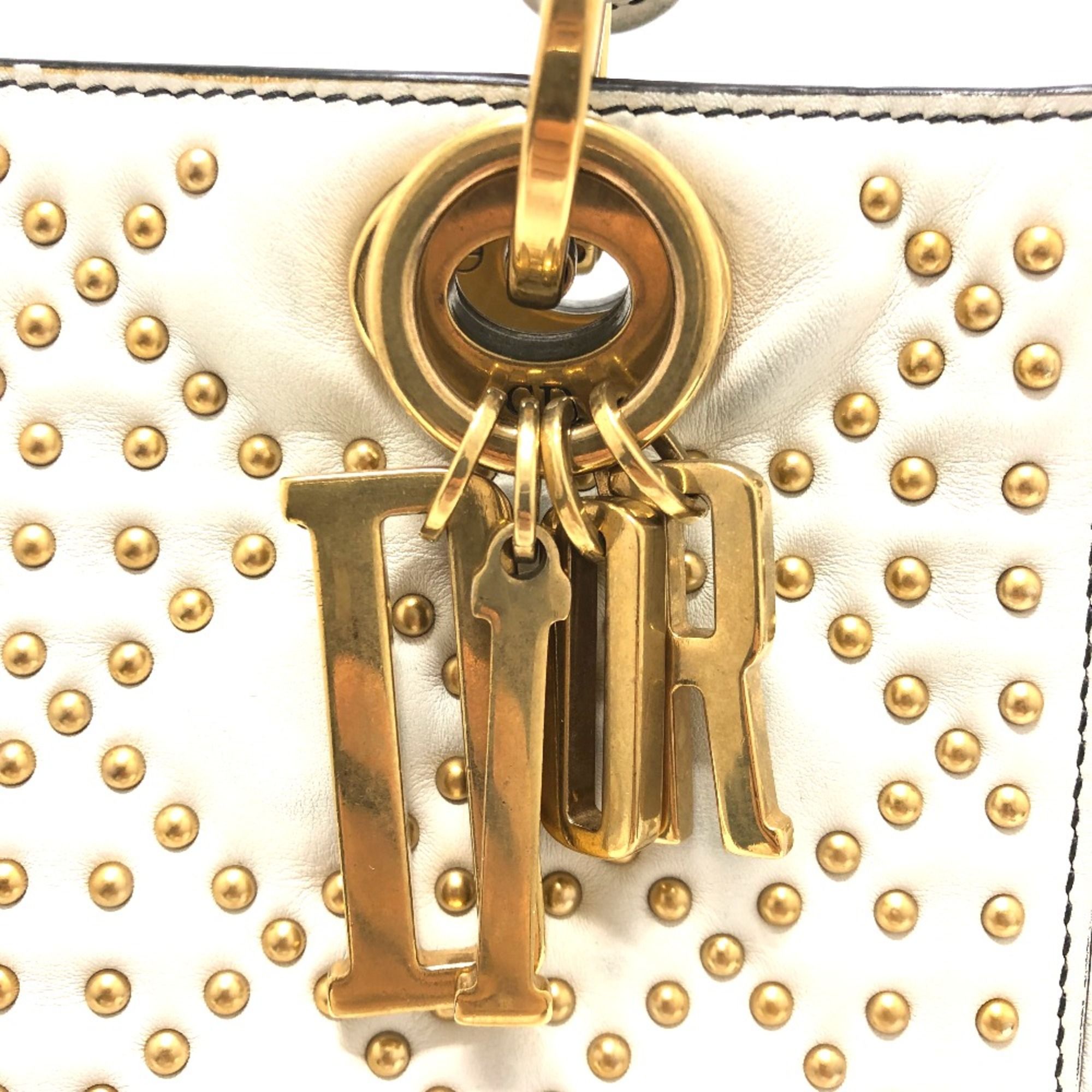 Leather Handbag (Pre-Owned) - Christian Dior - Modalova