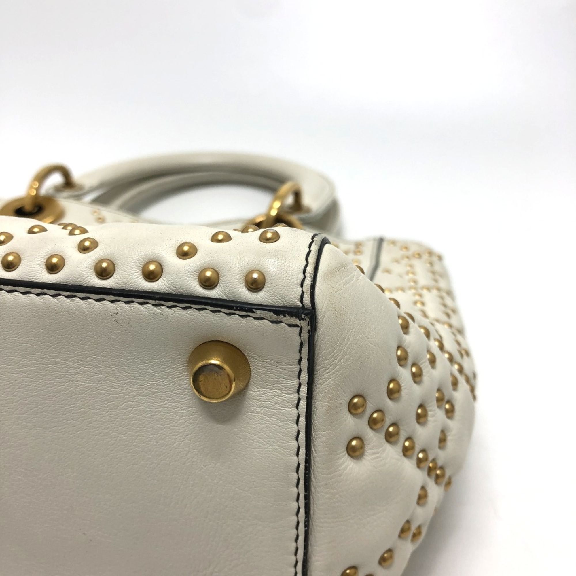 Leather Handbag (Pre-Owned) - Christian Dior - Modalova