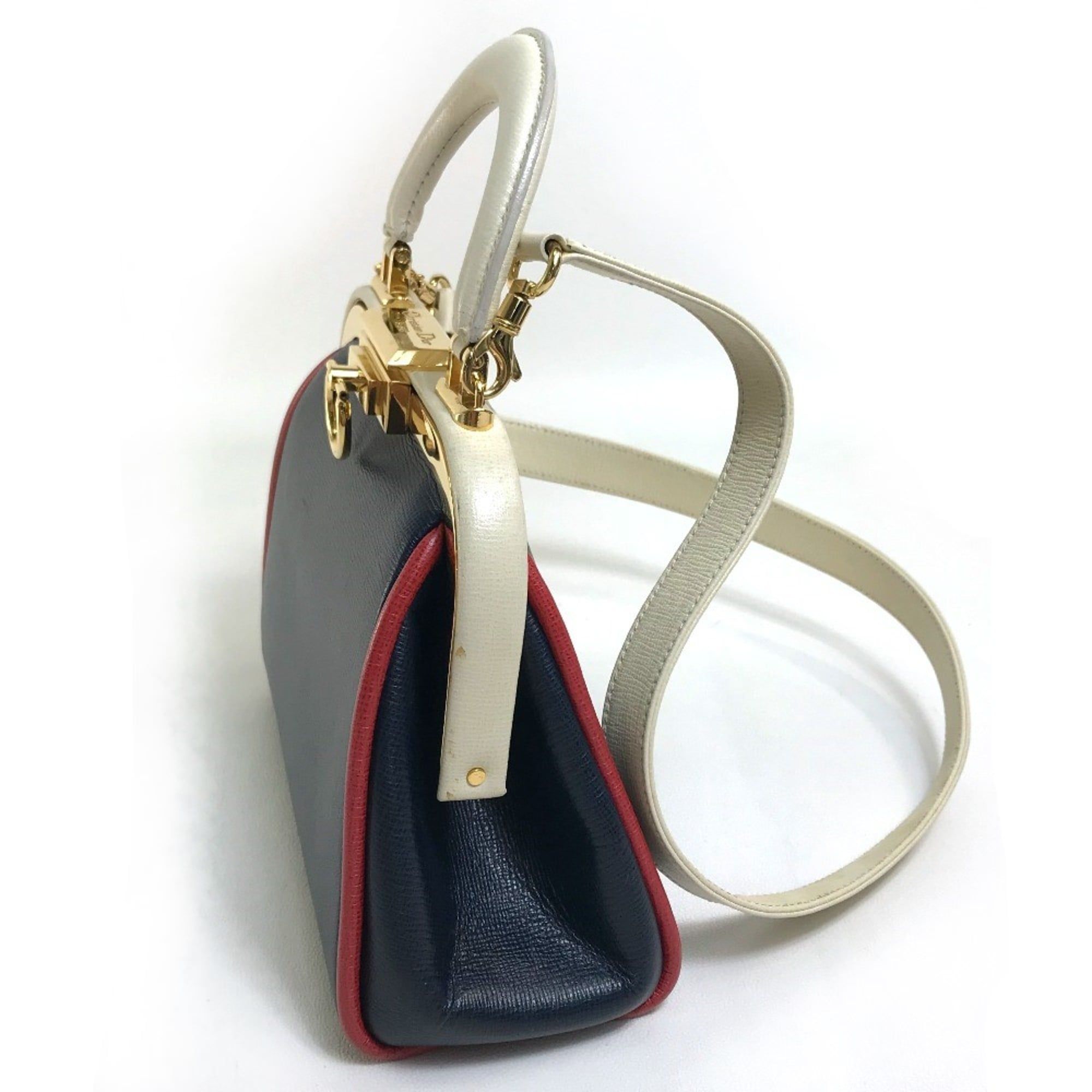 Leather Handbag (Pre-Owned) - Christian Dior - Modalova
