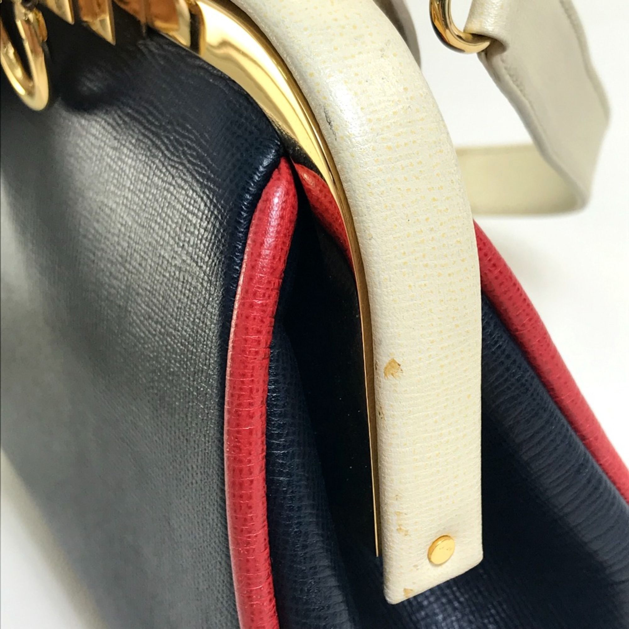 Leather Handbag (Pre-Owned) - Christian Dior - Modalova