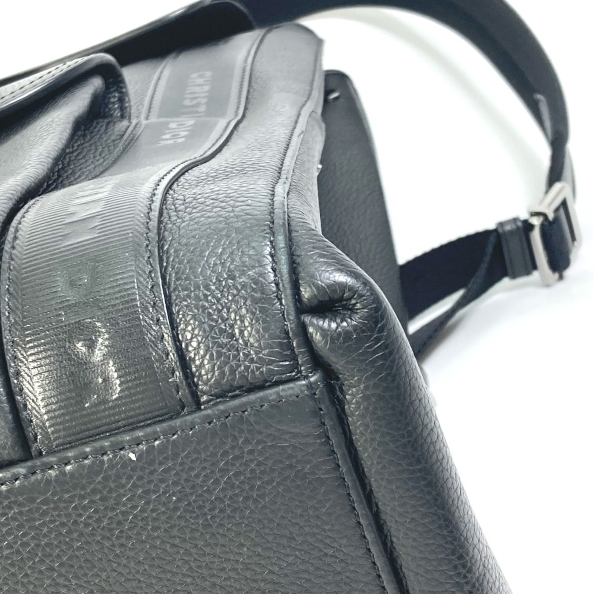 Leather Backpack (Pre-Owned) - Christian Dior - Modalova
