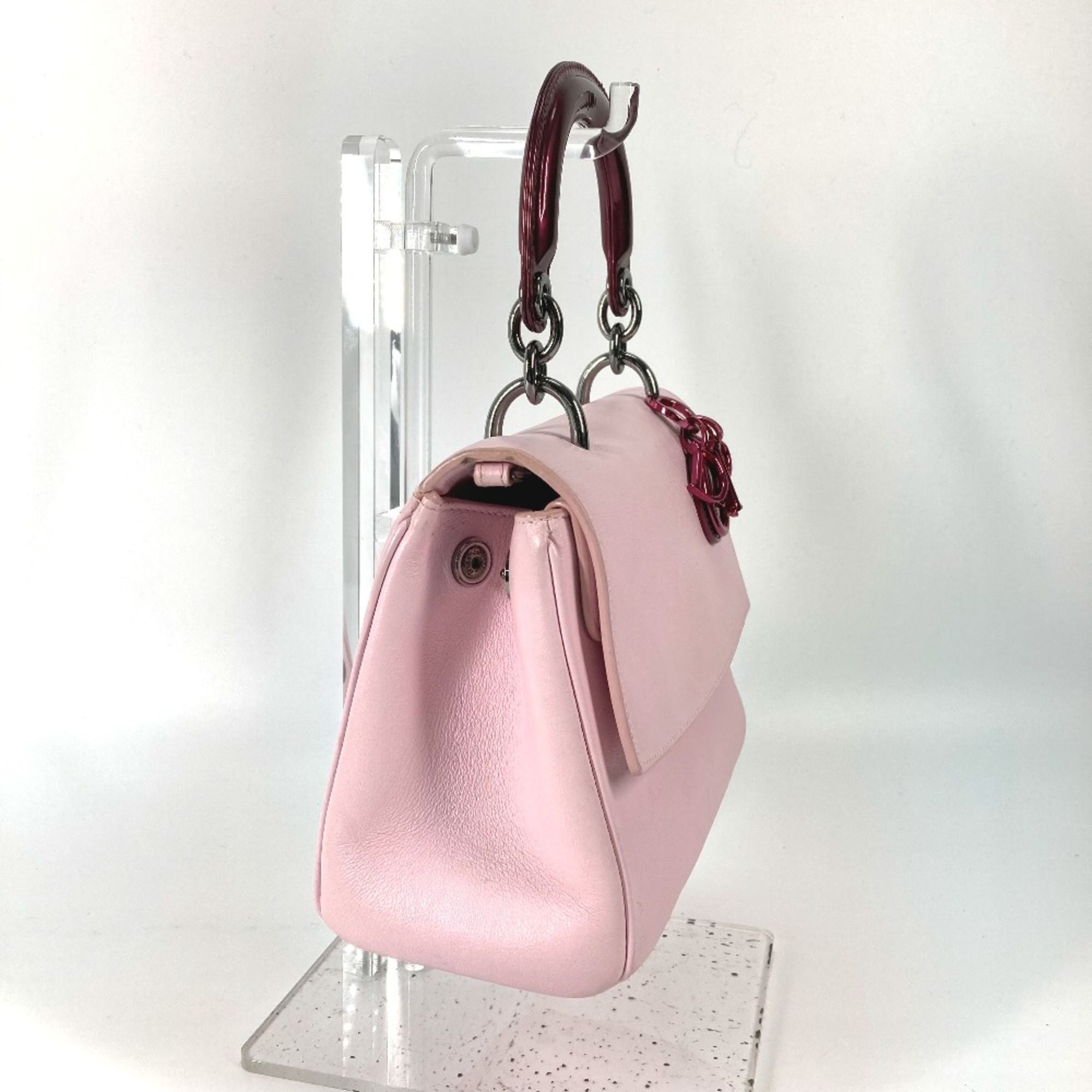Leather Handbag (Pre-Owned) - Christian Dior - Modalova