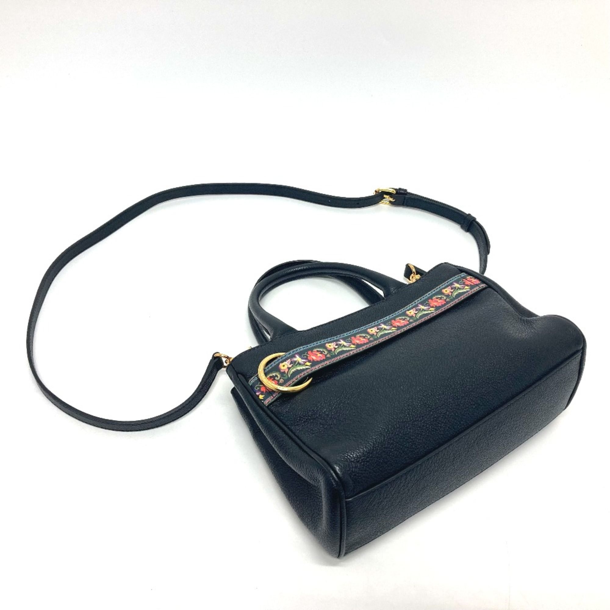 Leather Handbag (Pre-Owned) - Etro - Modalova