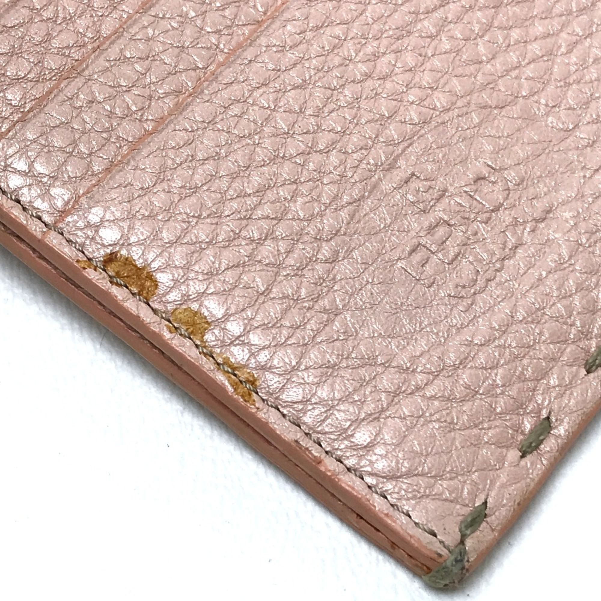 Leather Long Wallet (Bi-Fold) (Pre-Owned) - Fendi - Modalova