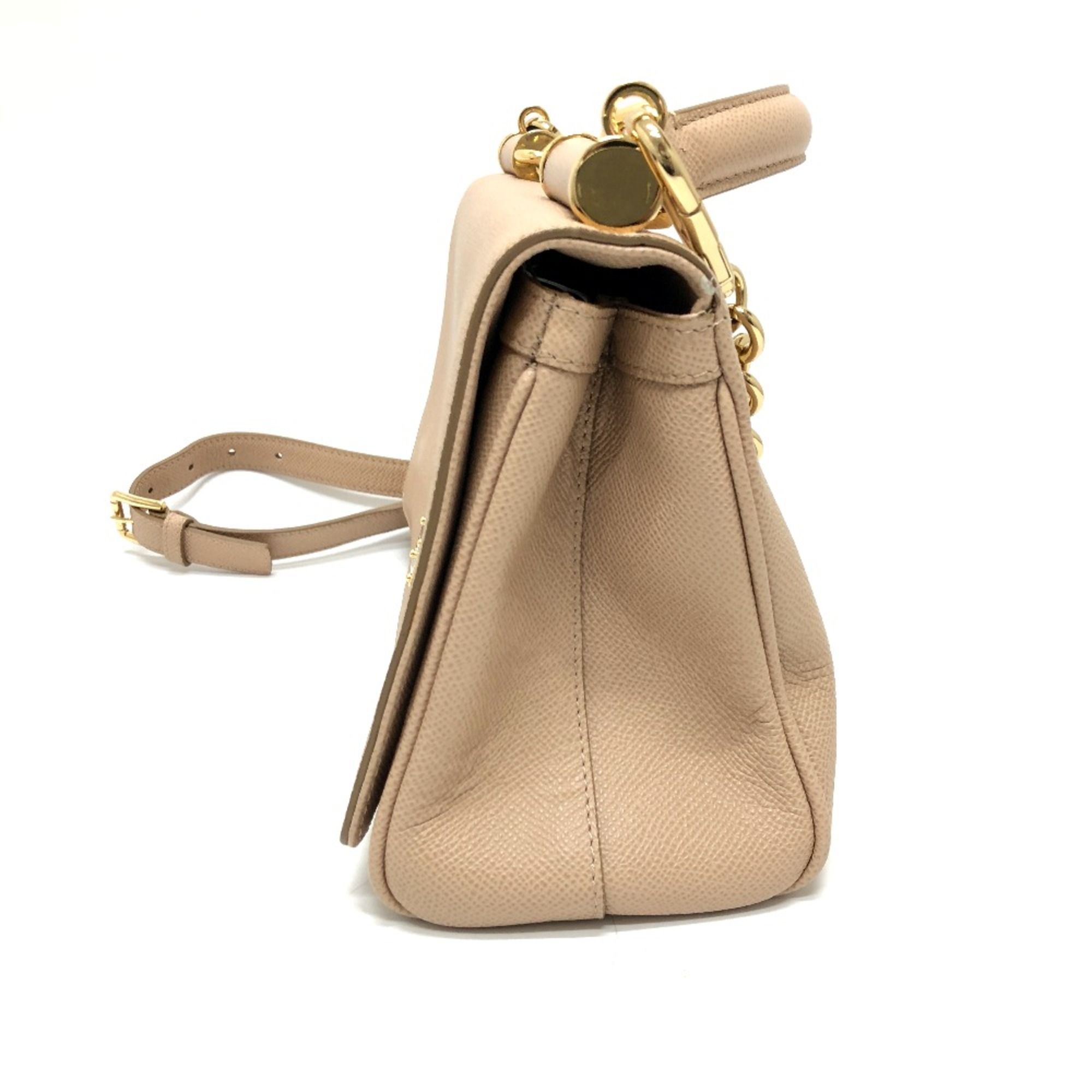 Leather Shoulder Bag (Pre-Owned) - Dolce & Gabbana - Modalova