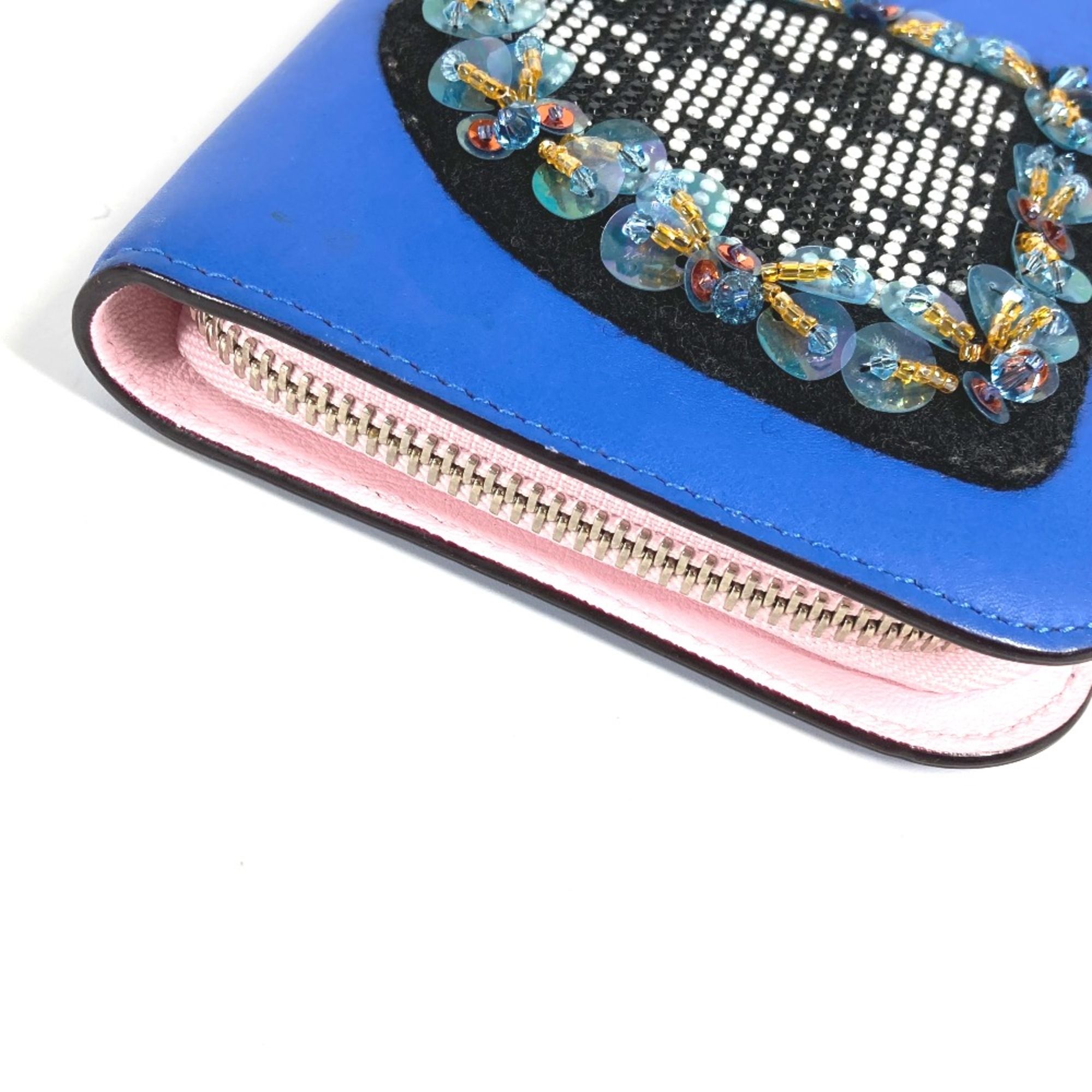 Leather Long Wallet (Bi-Fold) (Pre-Owned) - Christian Dior - Modalova