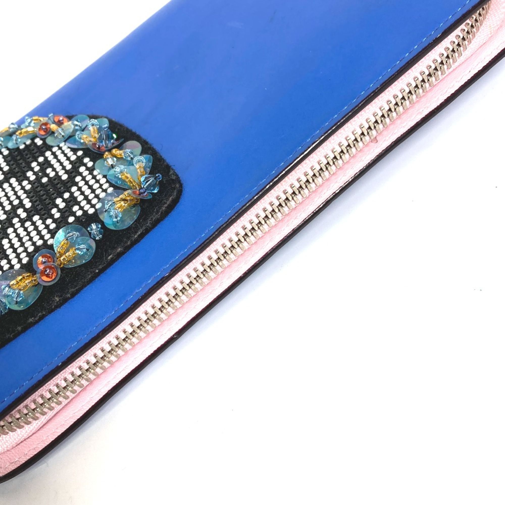 Leather Long Wallet (Bi-Fold) (Pre-Owned) - Christian Dior - Modalova