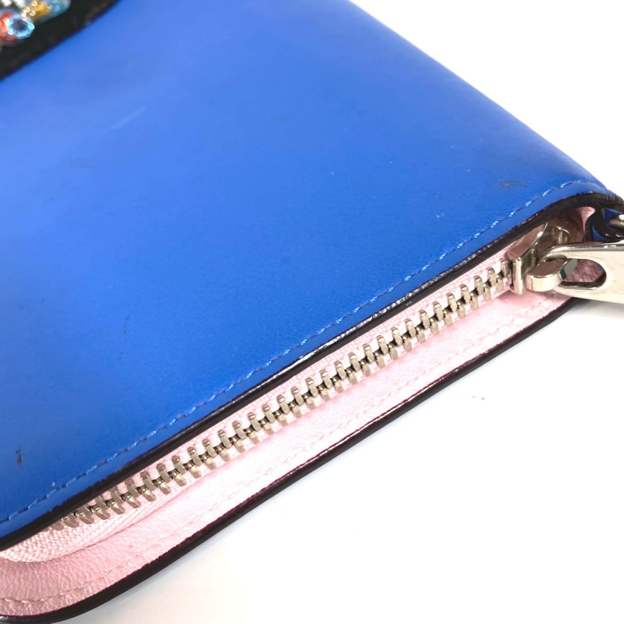 Leather Long Wallet (Bi-Fold) (Pre-Owned) - Christian Dior - Modalova