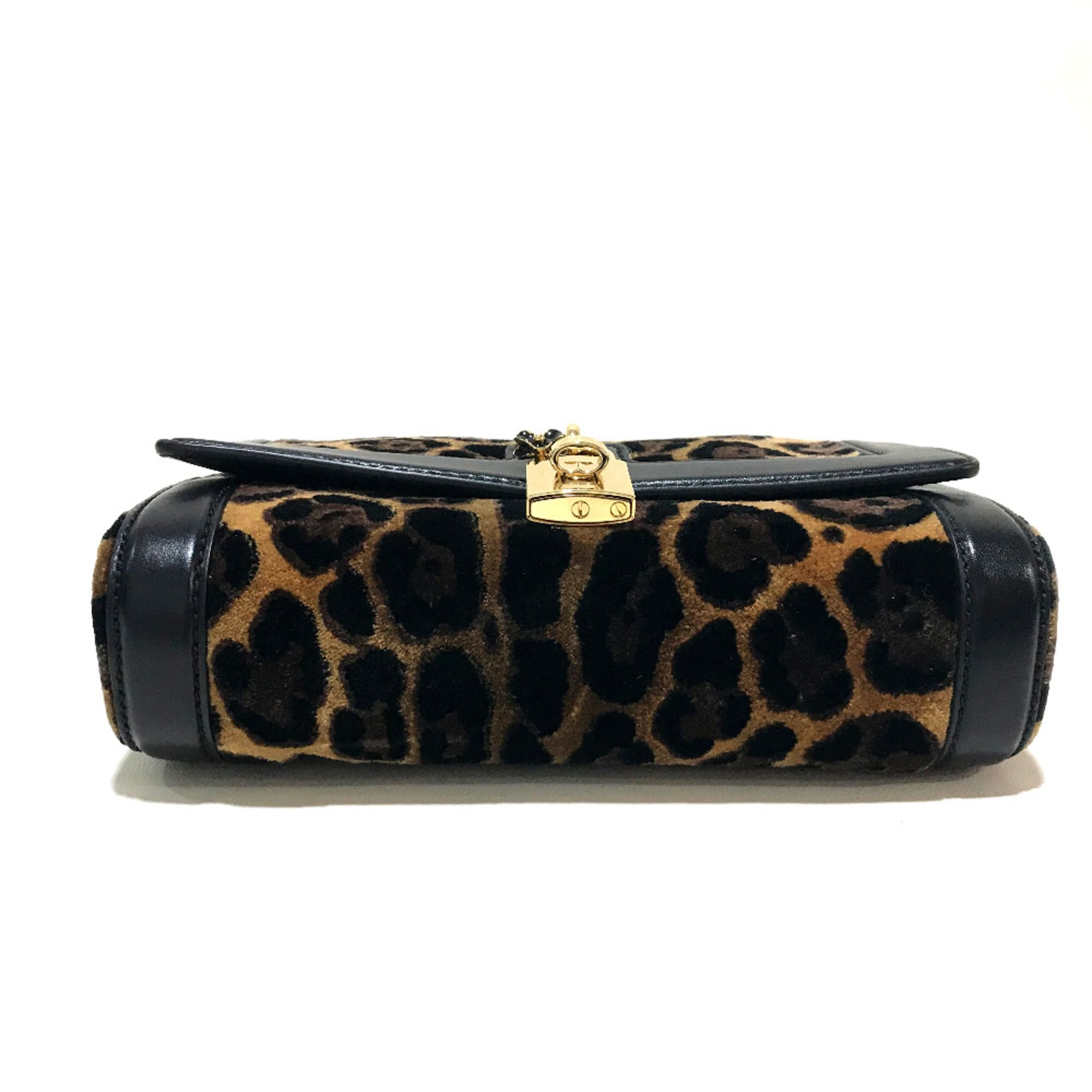 Leather Shoulder Bag (Pre-Owned) - Dolce & Gabbana - Modalova