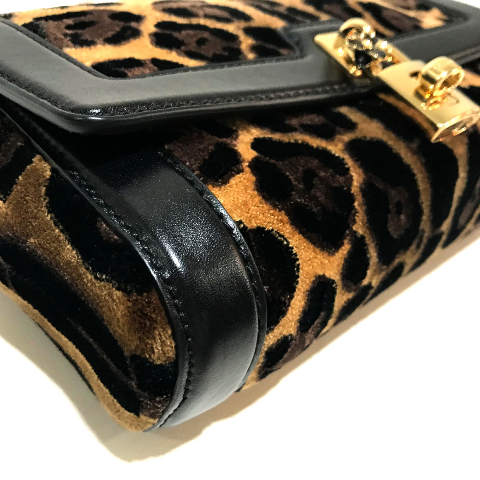 Leather Shoulder Bag (Pre-Owned) - Dolce & Gabbana - Modalova