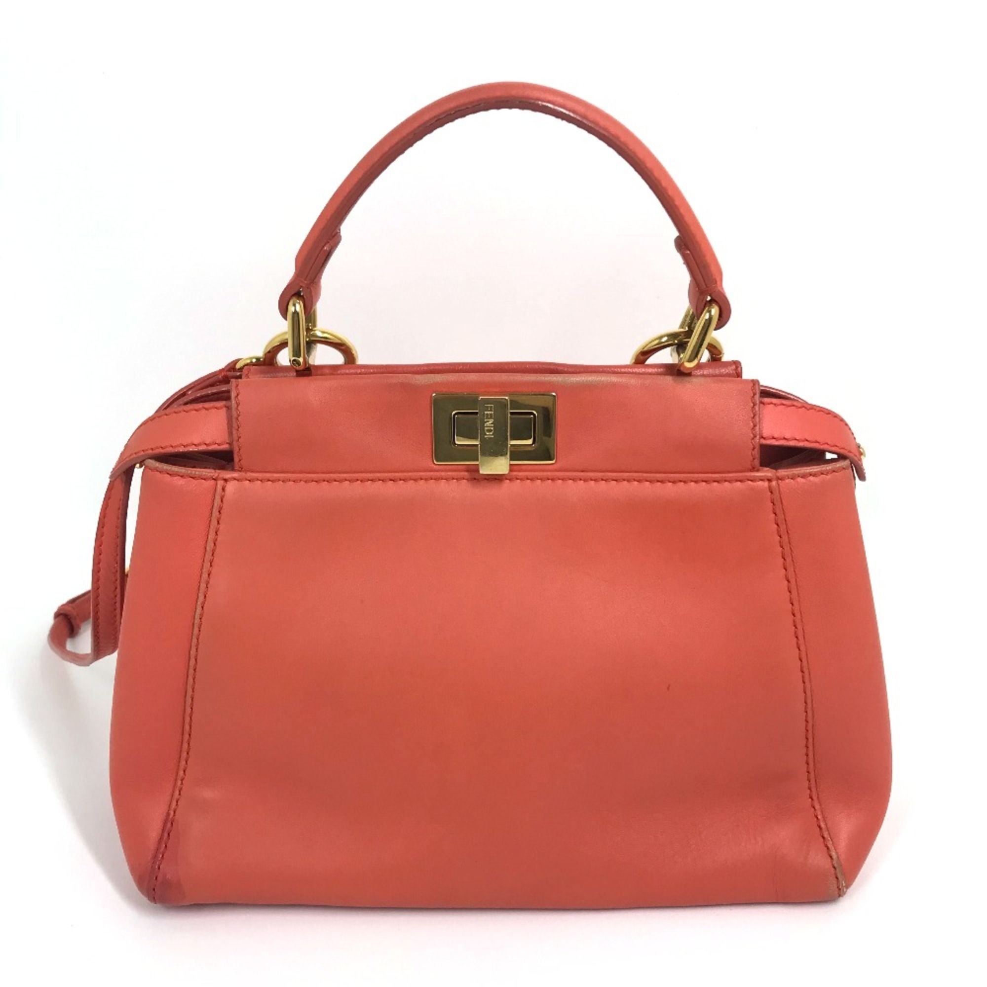 Leather Handbag (Pre-Owned) - Fendi - Modalova