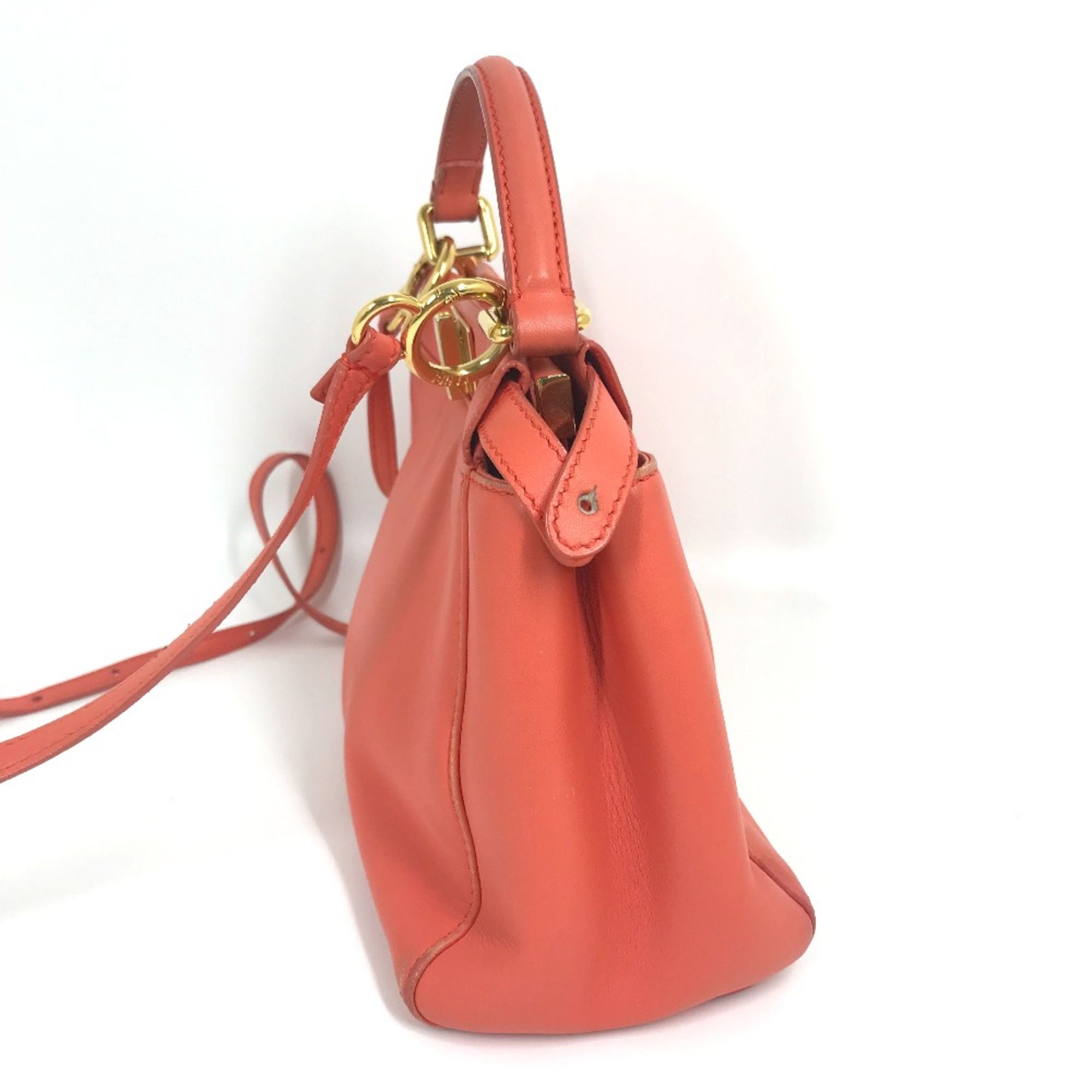 Leather Handbag (Pre-Owned) - Fendi - Modalova