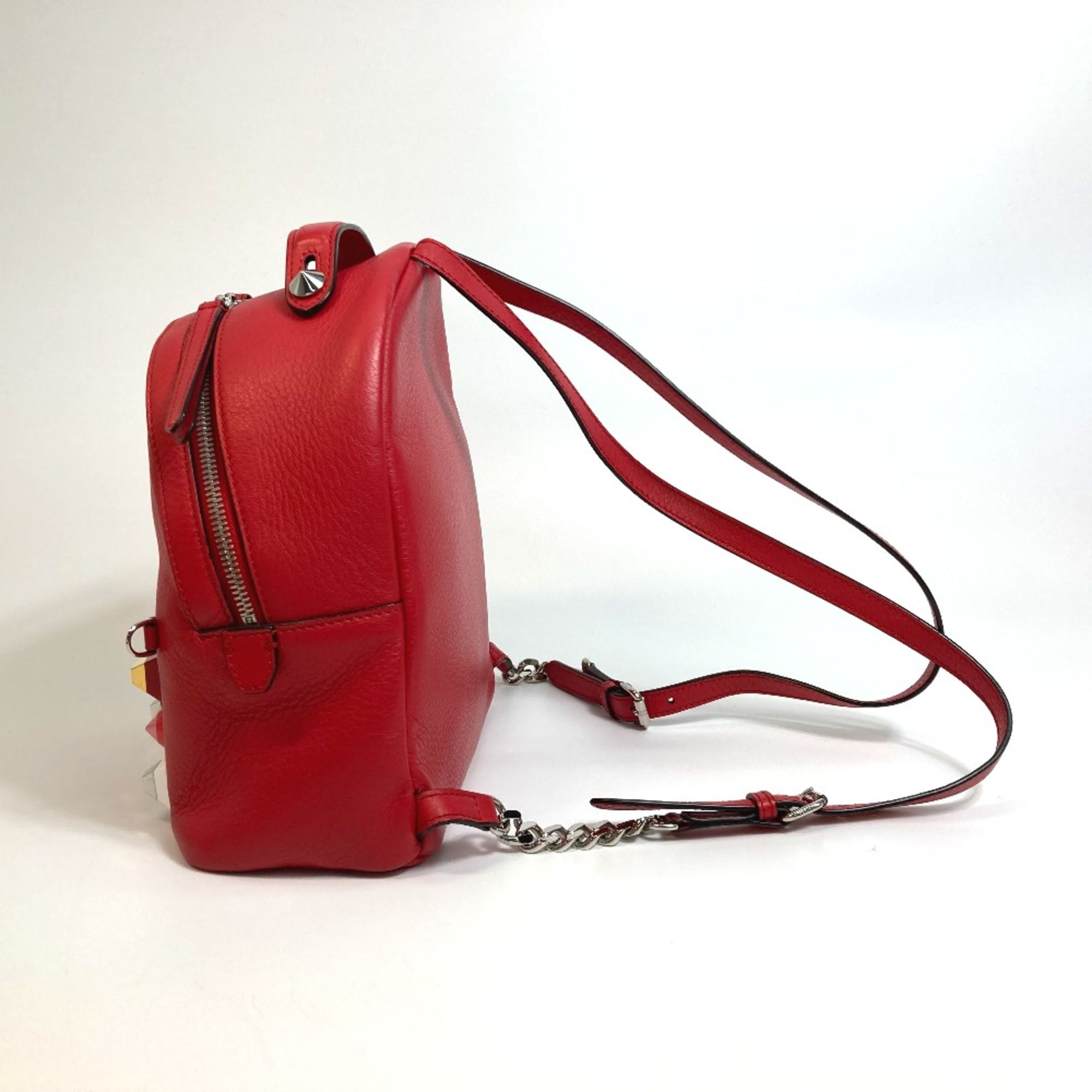 Leather Backpack (Pre-Owned) - Fendi - Modalova